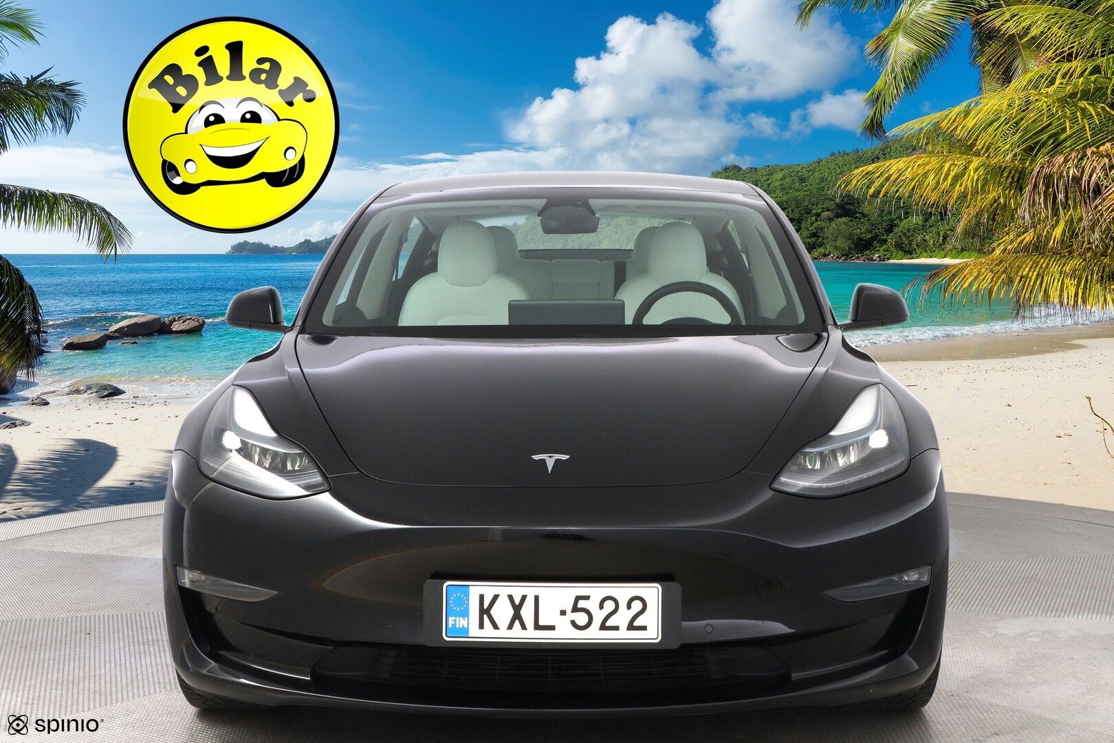 Tesla Model 3 2022 Long Range AWD - Valkoiset Nahat | Premium Audio | ILP | ACC | Lasikatto | Matrix LED | Peruutuskamera | 2x Renkaat Aluvantein | Juuri tullut Tampereelle!