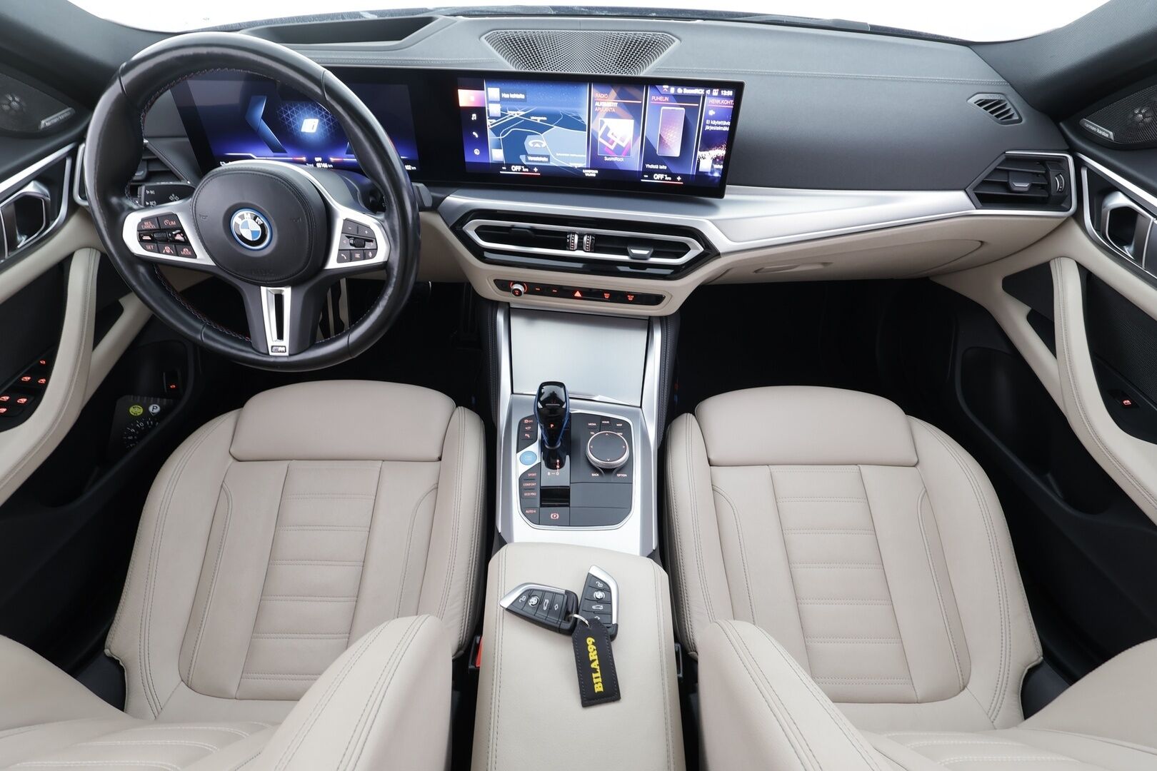 BMW I4 M50 2023 M50 - | ACC | Lisälämmitin | Laser Light LED | H/K | Muistipenkki | Lasikattoluukku | HUD | 360 Kamera | Widescreen | Sporttinahat | Adapt M Alusta | Comfort access | Merkkihuollettu | Kahdet Renkaat |