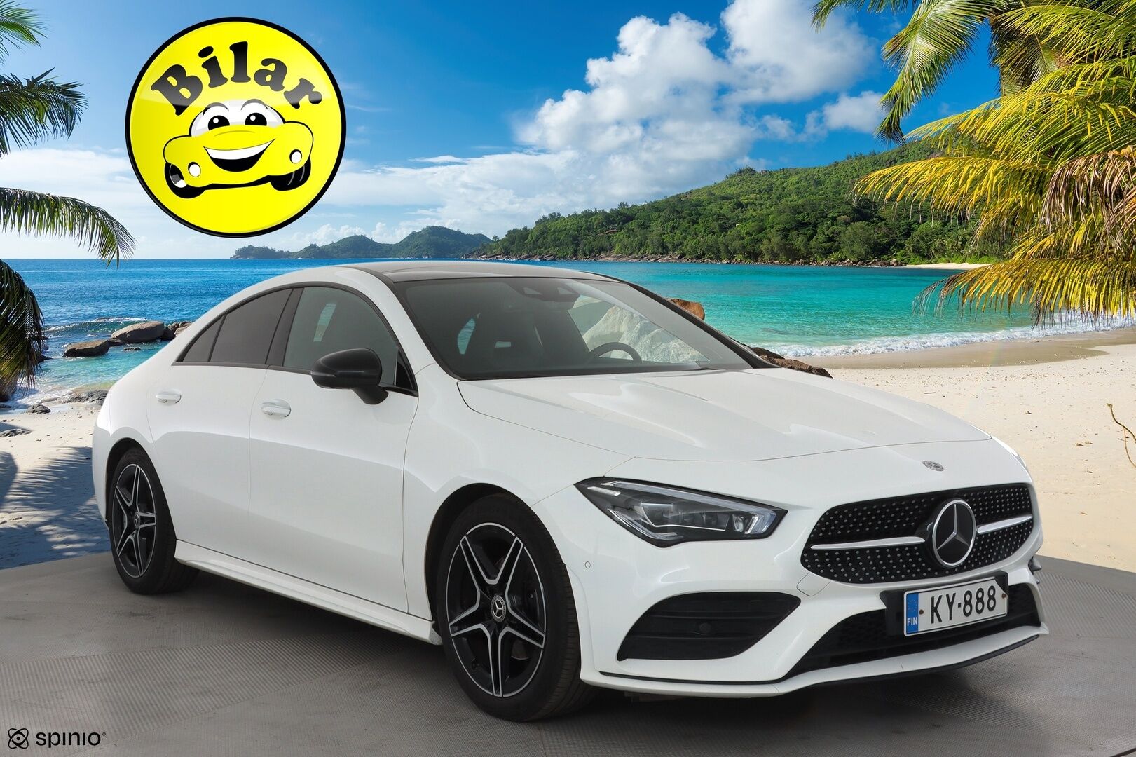 Mercedes-Benz CLA 2021 180 A Business AMG - | Distronic+ | Webasto | Multibeam-LED | 360-Kamera | Muistipenkit | Widescreen | Lasikattoluukku| Burmester | 1.Om Suomi-auto | Kahdet Renkaat