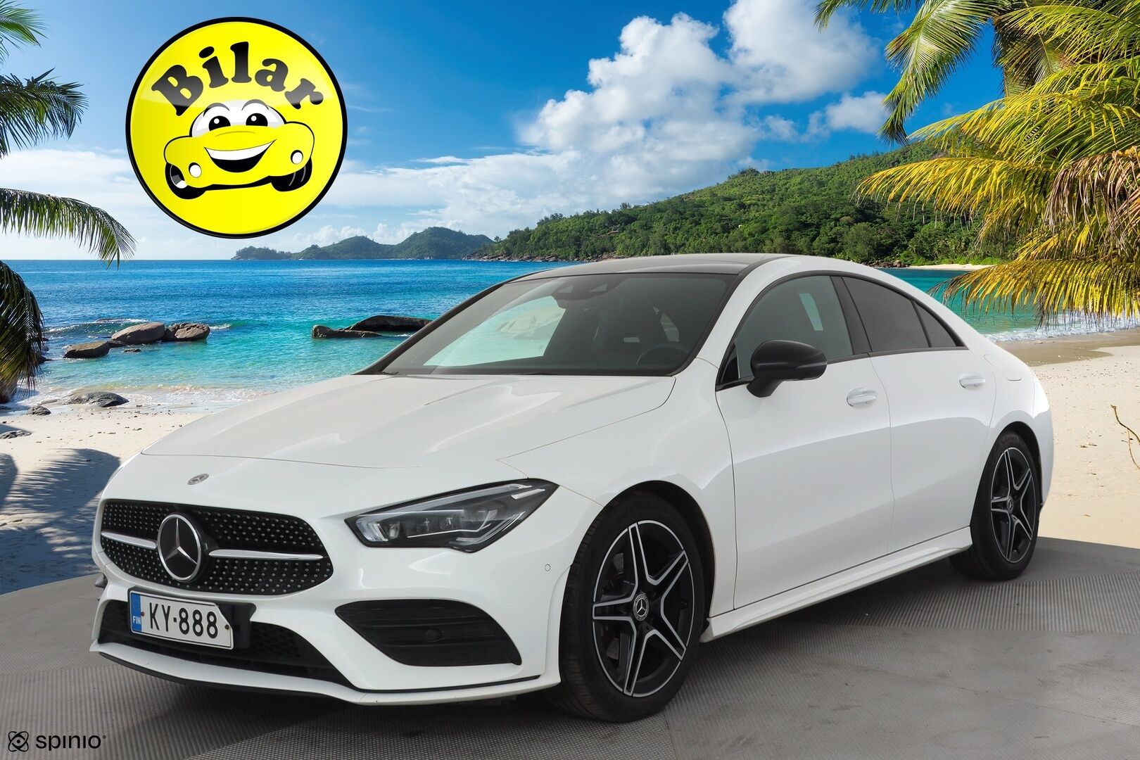 Mercedes-Benz CLA 2021 180 A Business AMG - | Distronic+ | Webasto | Multibeam-LED | 360-Kamera | Muistipenkit | Widescreen | Lasikattoluukku| Burmester | 1.Om Suomi-auto | Kahdet Renkaat