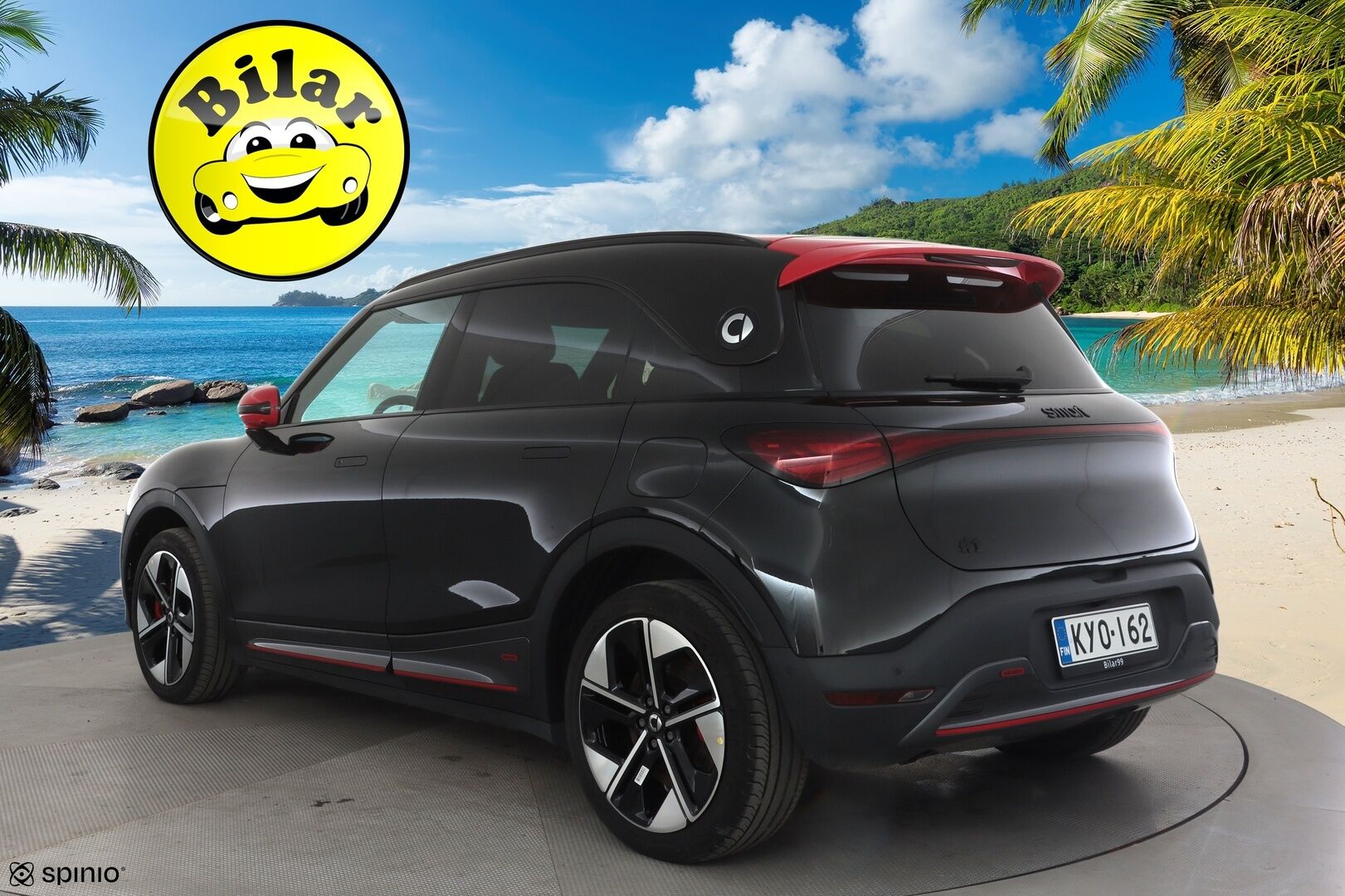 Smart #1 2023 Brabus - | ACC | ILP | HUD | 360° | Beats Audio | Sähköpenkit | Matrix-LED | Lasikatto | Nahka-Alcantara | Smart Pilot Assist | Ambient | 