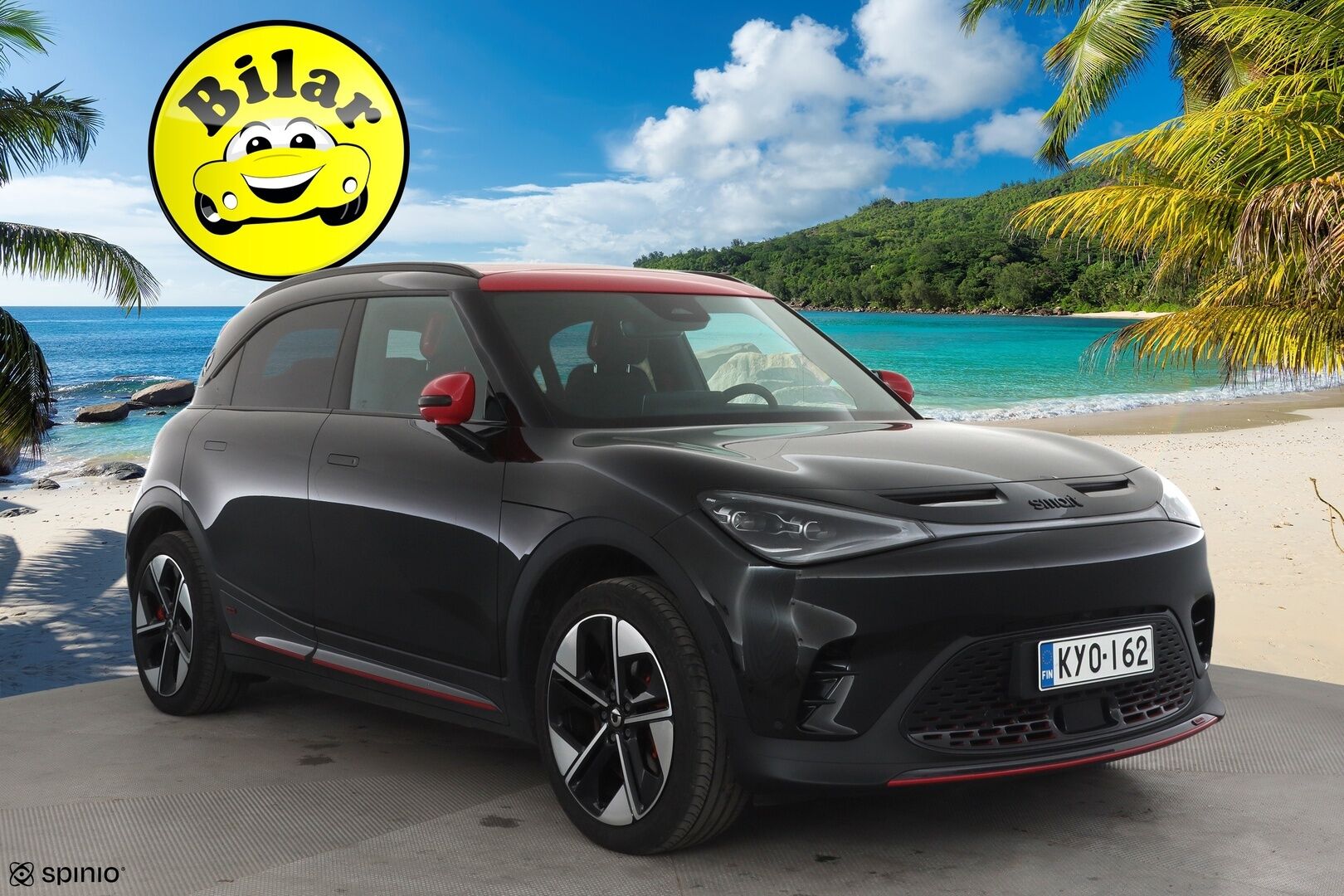 Smart #1 2023 Brabus - | ACC | ILP | HUD | 360° | Beats Audio | Sähköpenkit | Matrix-LED | Lasikatto | Nahka-Alcantara | Smart Pilot Assist | Ambient | 