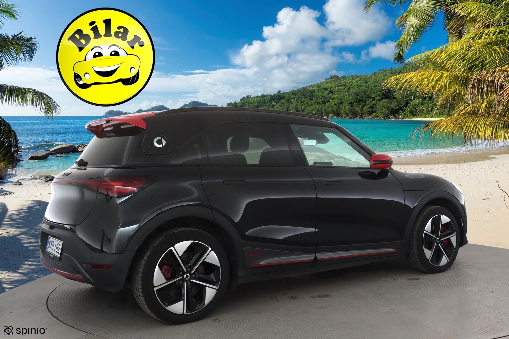 Smart #1 2023 Brabus - | ACC | ILP | HUD | 360° | Beats Audio | Sähköpenkit | Matrix-LED | Lasikatto | Nahka-Alcantara | Smart Pilot Assist | Ambient | 