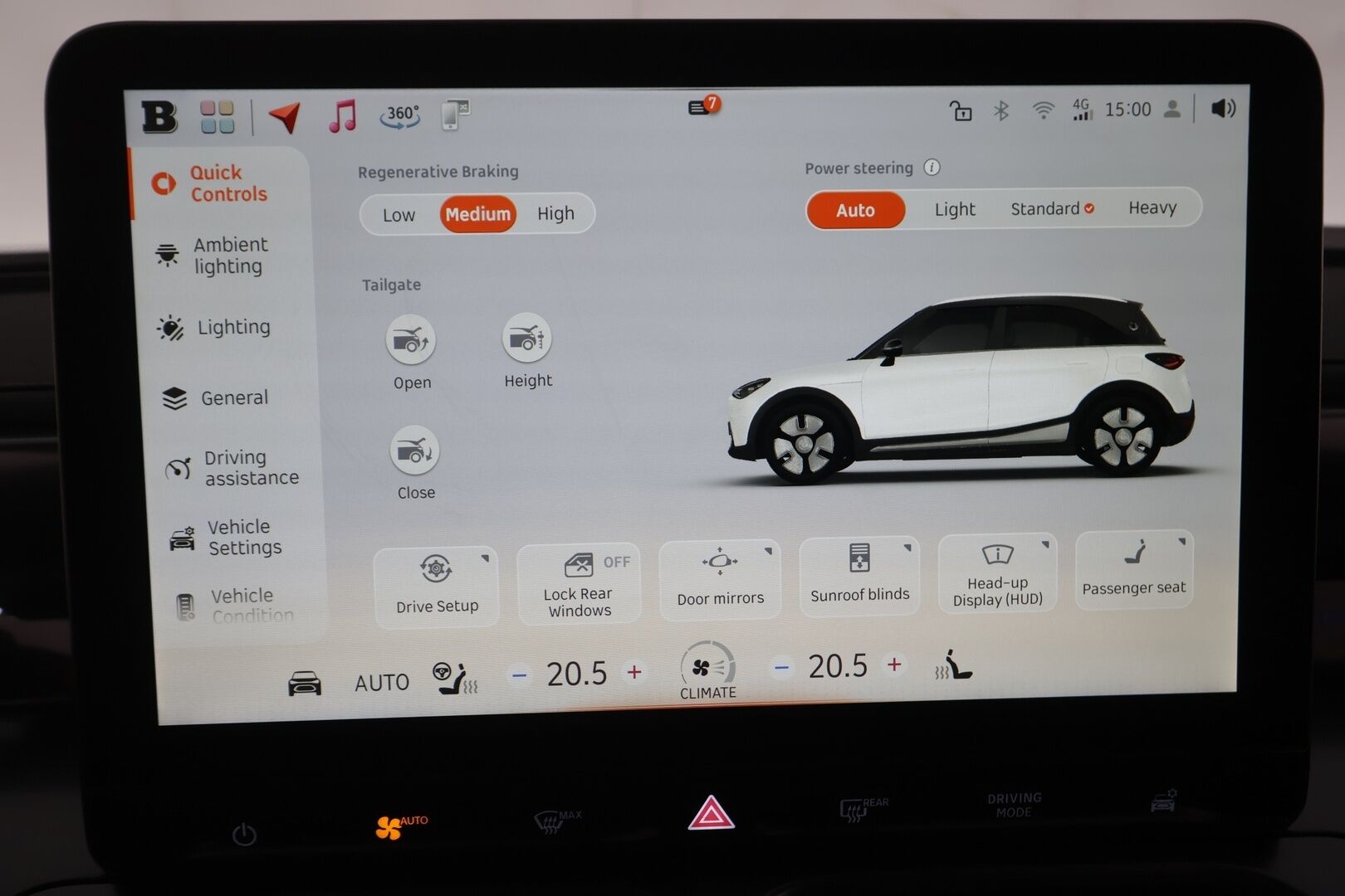 Smart #1 2023 Brabus - | ACC | ILP | HUD | 360° | Beats Audio | Sähköpenkit | Matrix-LED | Lasikatto | Nahka-Alcantara | Smart Pilot Assist | Ambient | 