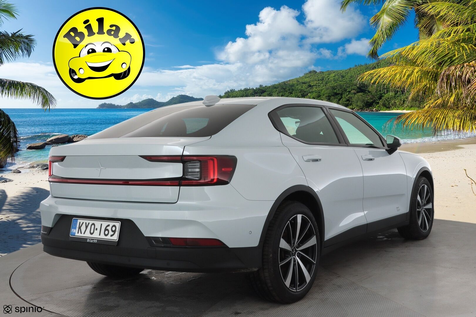 POLESTAR 2 2022 Dual Motor Long Range - Pilot&Plus | ACC | ILP | Pixel-LED | Lasikatto | Harman/Kardon | Muistipenkki | 360° | BLIS | Pilot Assist | Keyless | Merkkihuollot | ALV 