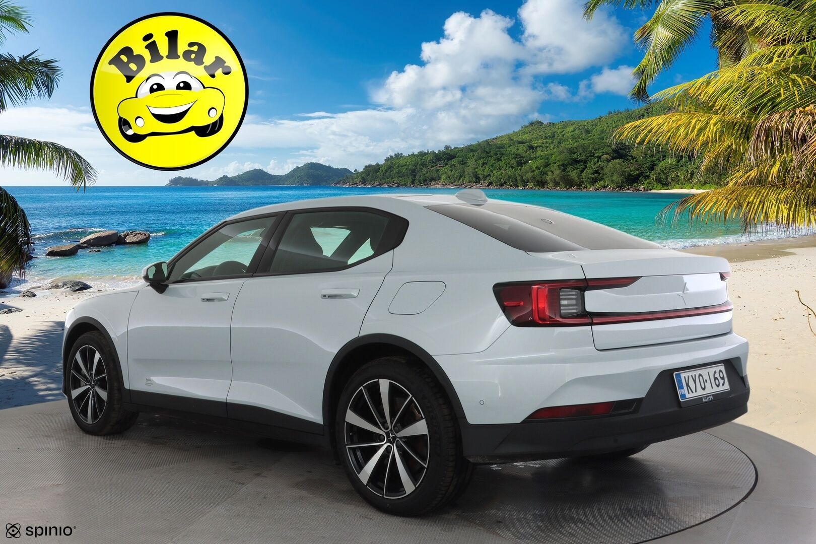 POLESTAR 2 2022 Dual Motor Long Range - Pilot&Plus | ACC | ILP | Pixel-LED | Lasikatto | Harman/Kardon | Muistipenkki | 360° | BLIS | Pilot Assist | Keyless | Merkkihuollot | ALV 