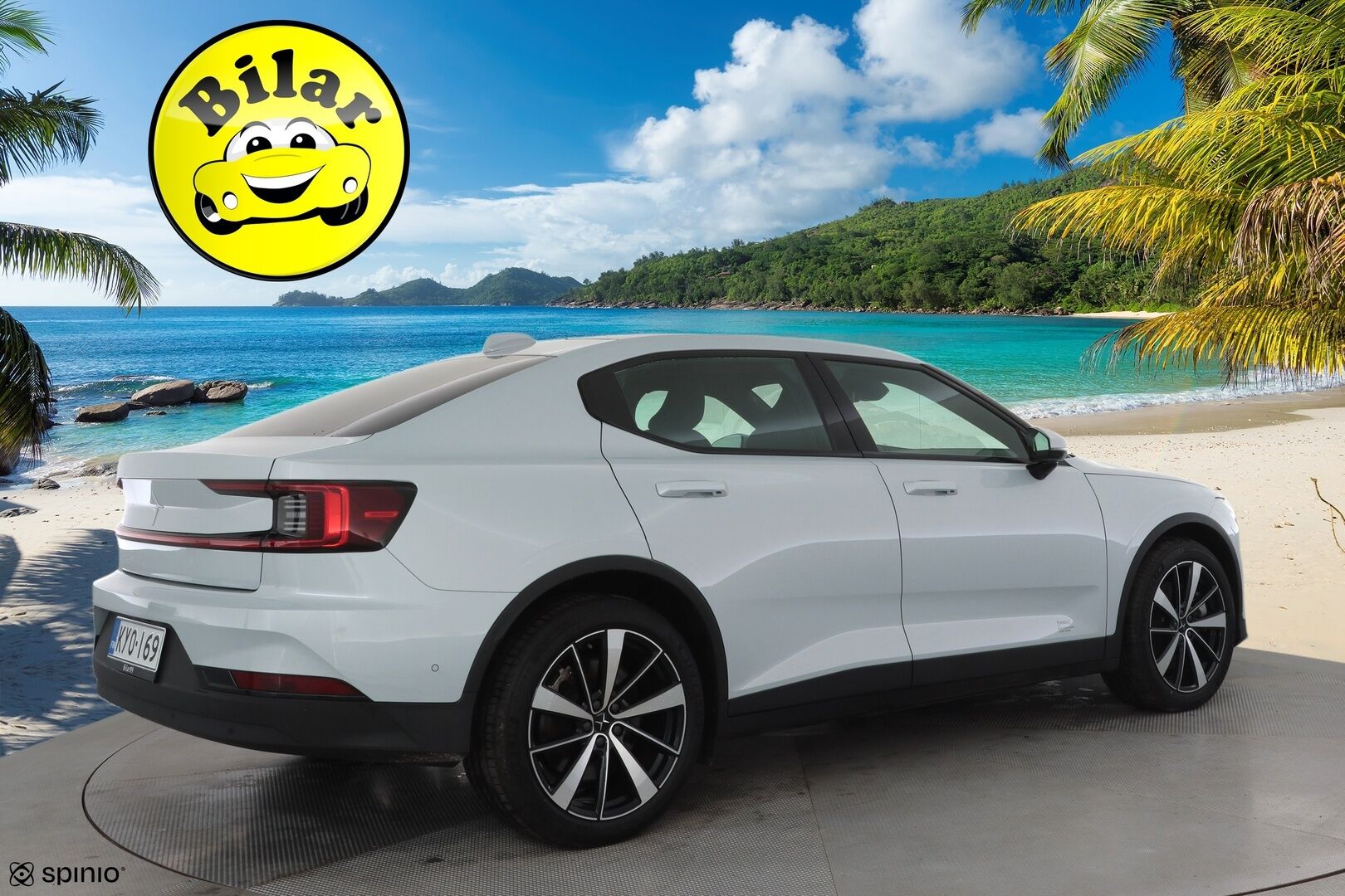 POLESTAR 2 2022 Dual Motor Long Range - Pilot&Plus | ACC | ILP | Pixel-LED | Lasikatto | Harman/Kardon | Muistipenkki | 360° | BLIS | Pilot Assist | Keyless | Merkkihuollot | ALV 