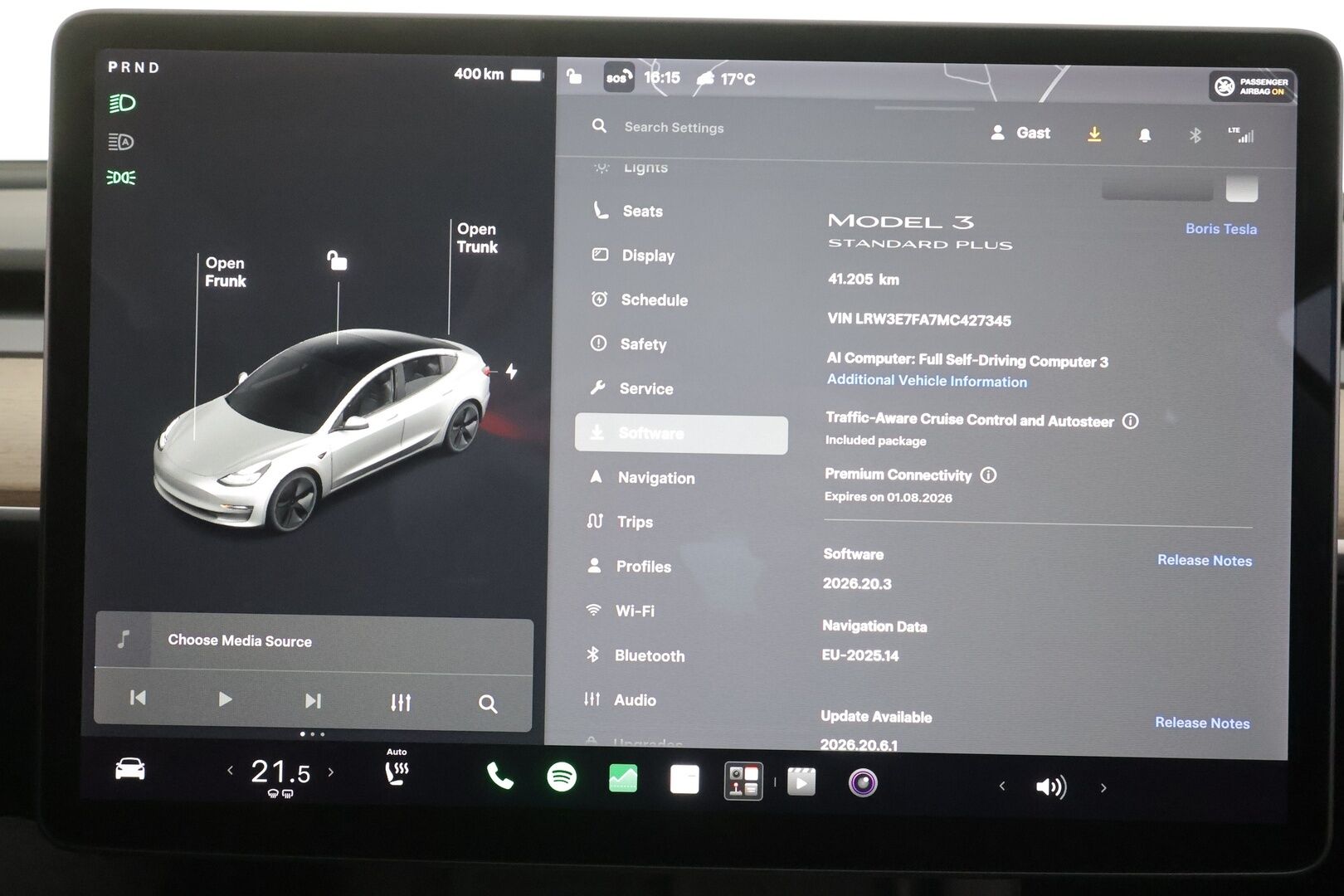 Tesla Model 3 2021 Standard Range Plus - | ACC | ILP | Refresh | Matrix | Lasikatto | Muistipenkki | Nahat | P.kamera | P.tutkat | Autosteer | Lämm. ratti | Sähk. takaluukku | 2x kaapelit | 