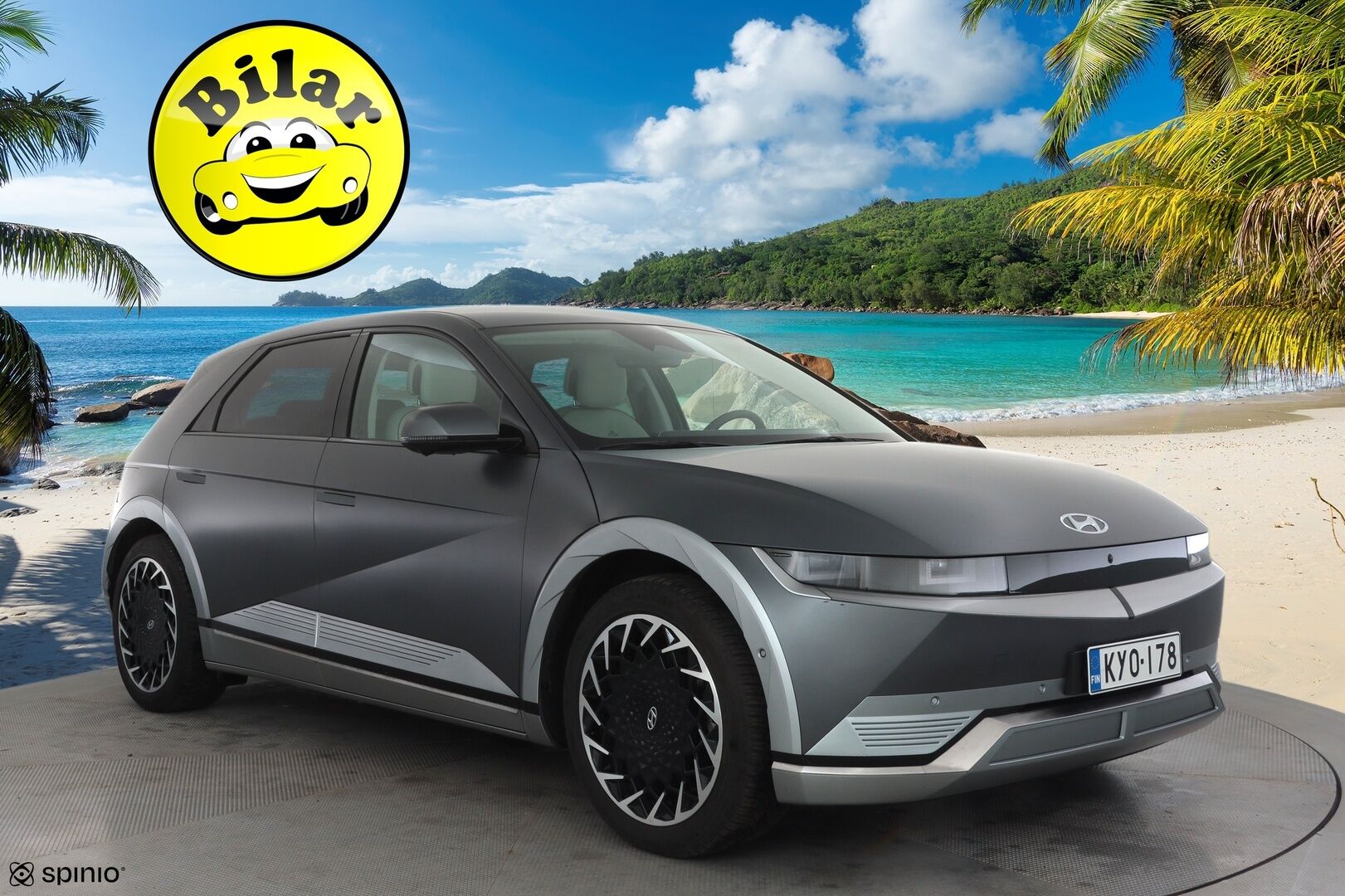 Hyundai IONIQ 5 2022 77 kWh 325 hv AWD Premium - | ACC | ILP | Koukku | HUD | Bose | 360° | Ilmastoidut sähkönahat | HDA | BSM | Keyless | Sähk. takaluukku | Lämm. ratti | Ambient | 