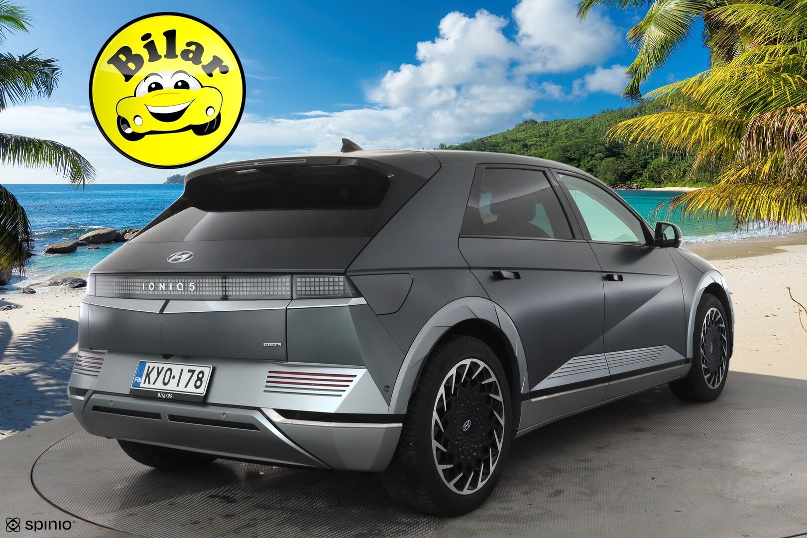 Hyundai IONIQ 5 2022 77 kWh 325 hv AWD Premium - | ACC | ILP | Koukku | HUD | Bose | 360° | Ilmastoidut sähkönahat | HDA | BSM | Keyless | Sähk. takaluukku | Lämm. ratti | Ambient | 