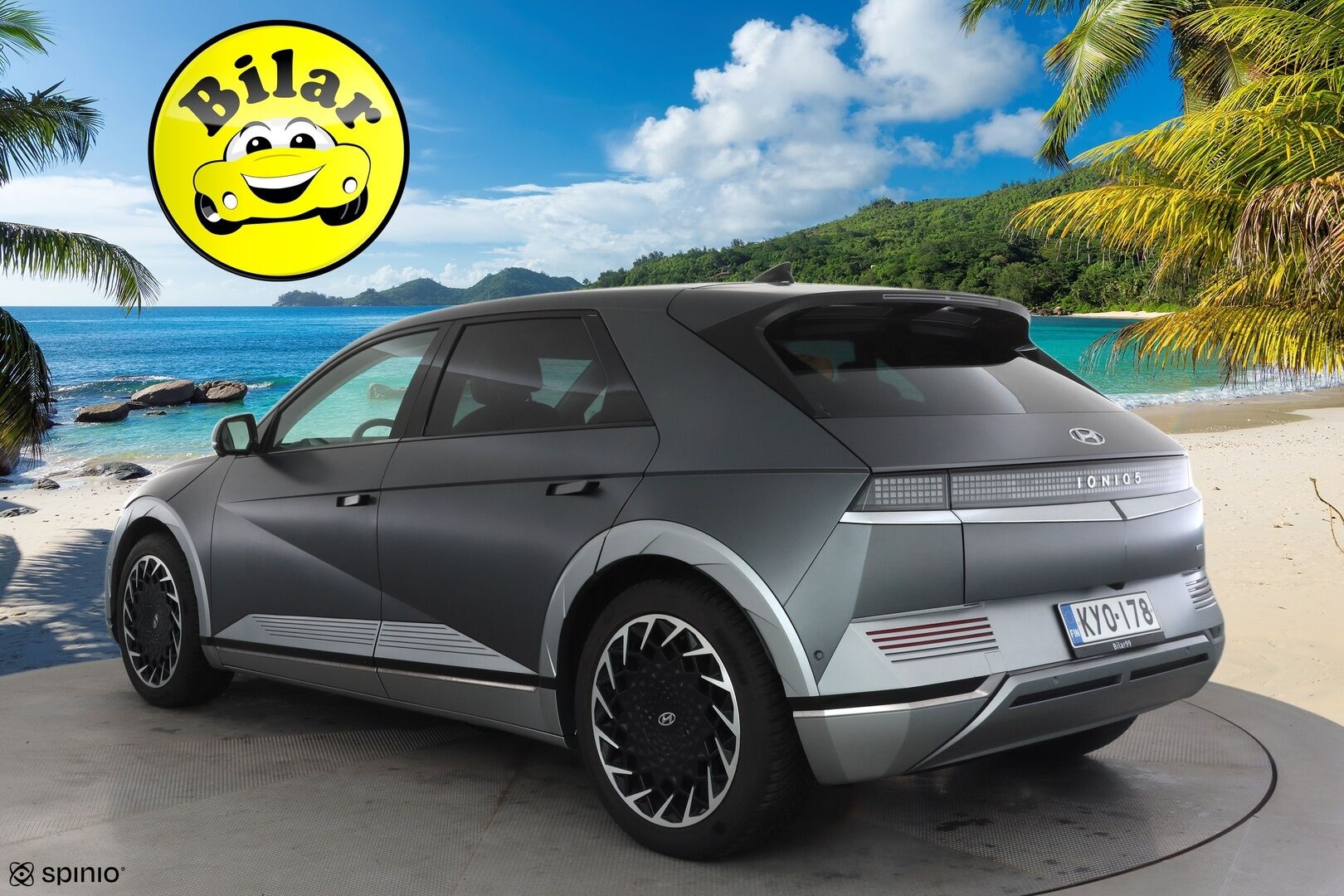 Hyundai IONIQ 5 2022 77 kWh 325 hv AWD Premium - | ACC | ILP | Koukku | HUD | Bose | 360° | Ilmastoidut sähkönahat | HDA | BSM | Keyless | Sähk. takaluukku | Lämm. ratti | Ambient | 