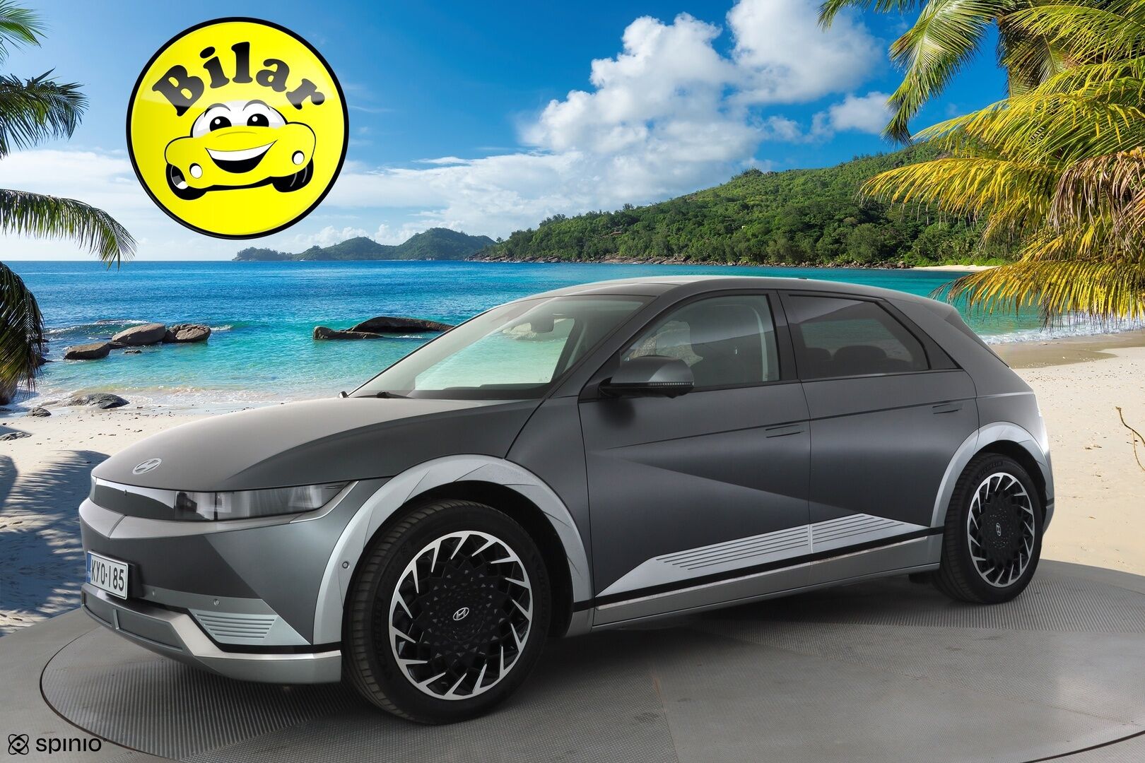 Hyundai IONIQ 5 2022 77 kWh 325 hv AWD Premium - | ACC | ILP | HUD | 360° | Lasikatto | Ilm. relax penkit | Muistipenkki | BOSE | HDA | BSM | Keyless | Sähk. takaluukku | Merkkihuollot | 2x renkaat aluin | 
