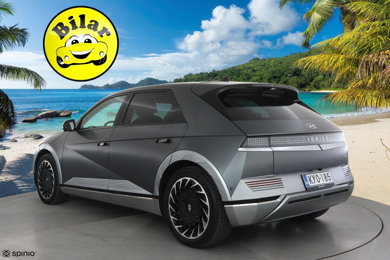 Hyundai IONIQ 5 2022 77 kWh 325 hv AWD Premium - | ACC | ILP | HUD | 360° | Lasikatto | Ilm. relax penkit | Muistipenkki | BOSE | HDA | BSM | Keyless | Sähk. takaluukku | Merkkihuollot | 2x renkaat aluin | 