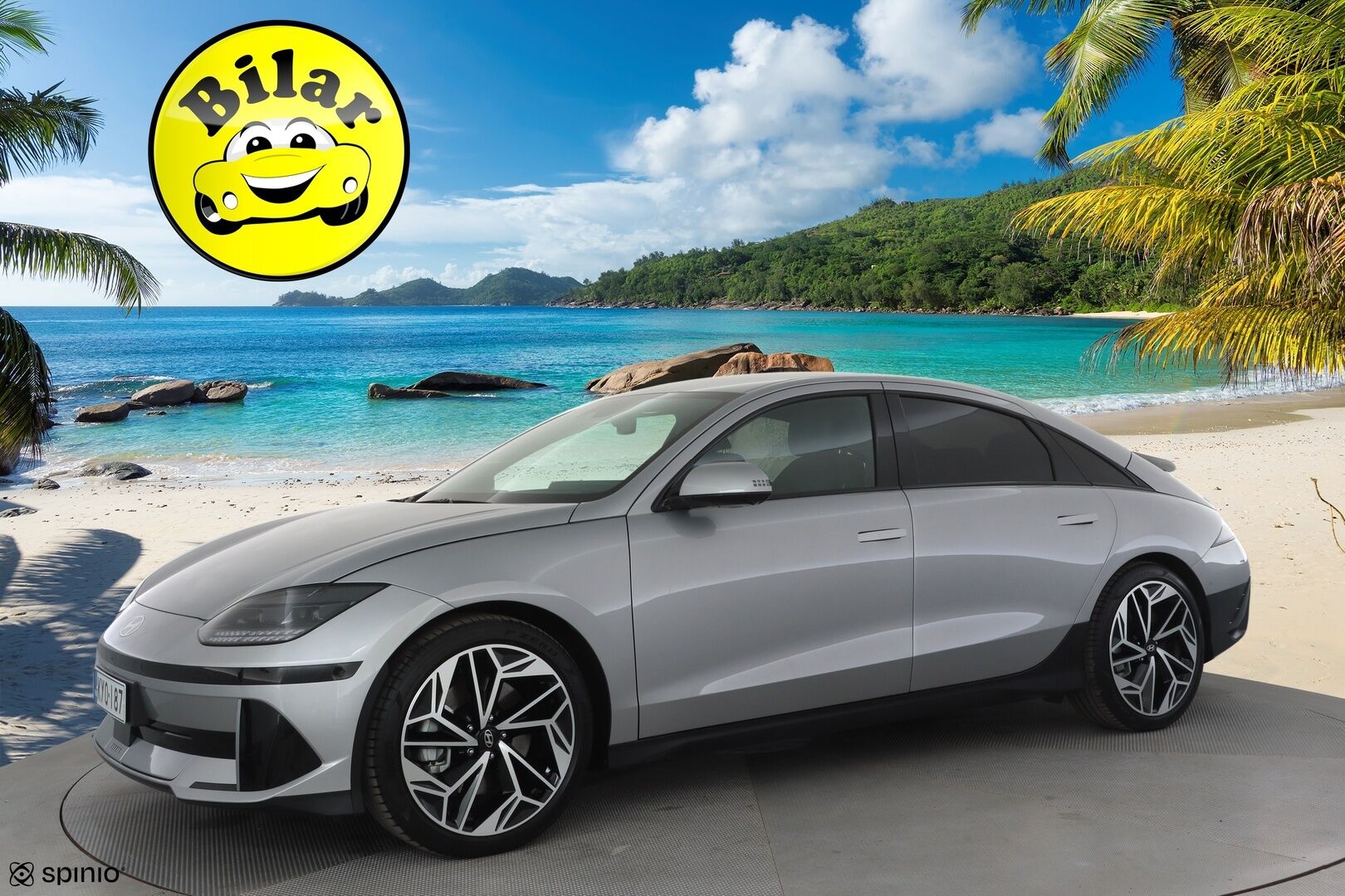 Hyundai IONIQ 6 2024 77 kWh 229 hv Ultimate - | ACC | ILP | BOSE | 360° | HUD | Ilm. relax penkit | Muistinahat | Matrix | HDA | BSM | Keyless | Lämm. ratti | Ambient light | 2x renkaat aluin |