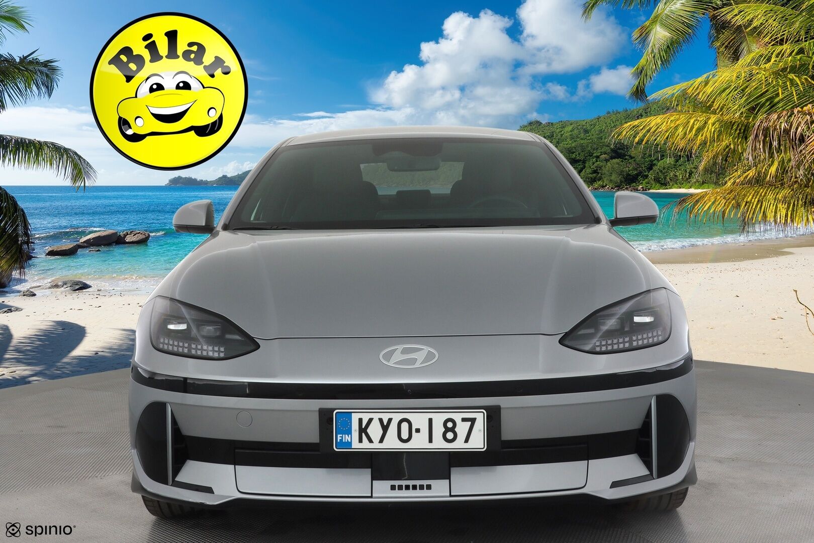 Hyundai IONIQ 6 2024 77 kWh 229 hv Ultimate - | ACC | ILP | BOSE | 360° | HUD | Ilm. relax penkit | Muistinahat | Matrix | HDA | BSM | Keyless | Lämm. ratti | Ambient light | 2x renkaat aluin |