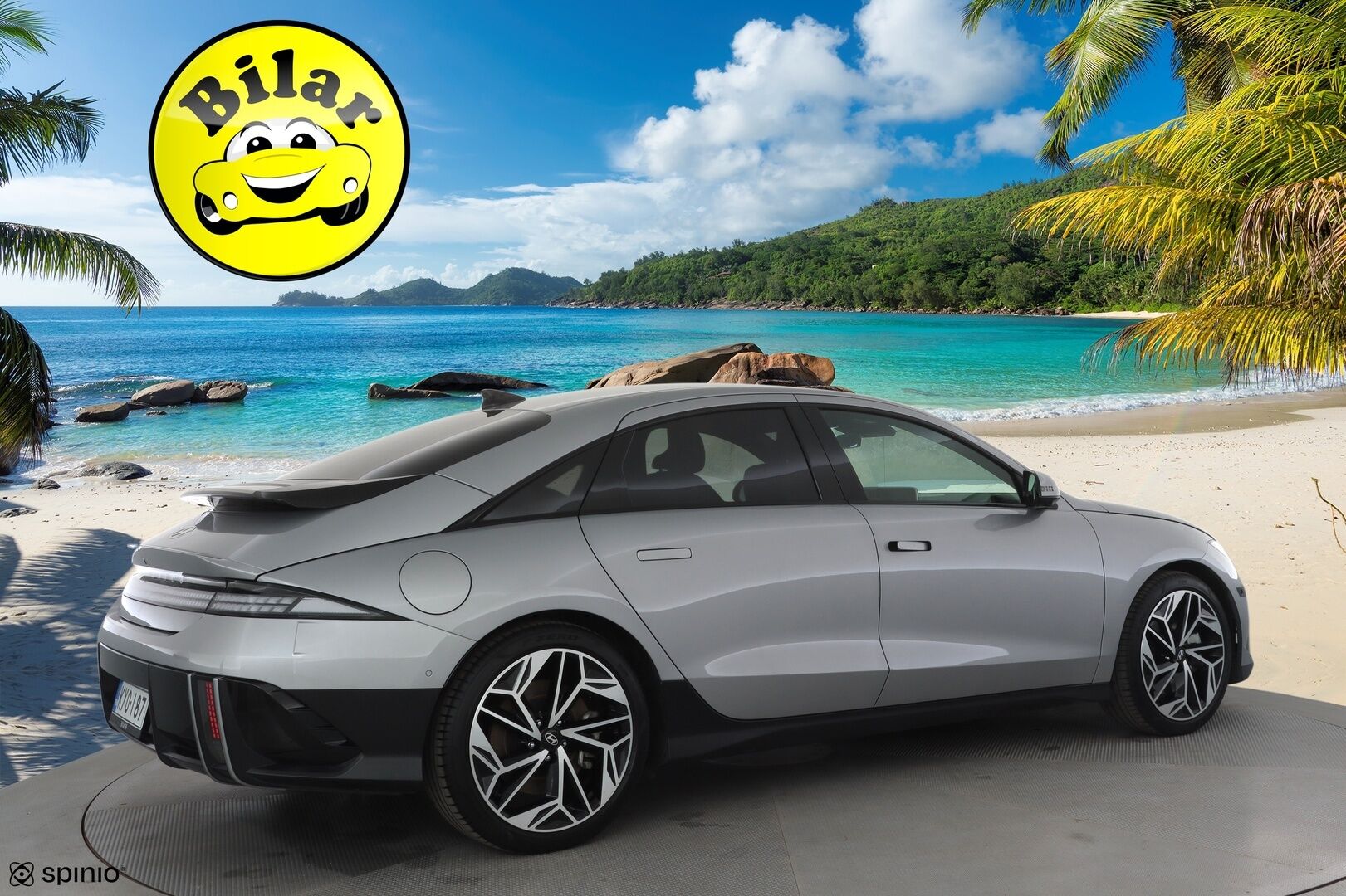 Hyundai IONIQ 6 2024 77 kWh 229 hv Ultimate - | ACC | ILP | BOSE | 360° | HUD | Ilm. relax penkit | Muistinahat | Matrix | HDA | BSM | Keyless | Lämm. ratti | Ambient light | 2x renkaat aluin |