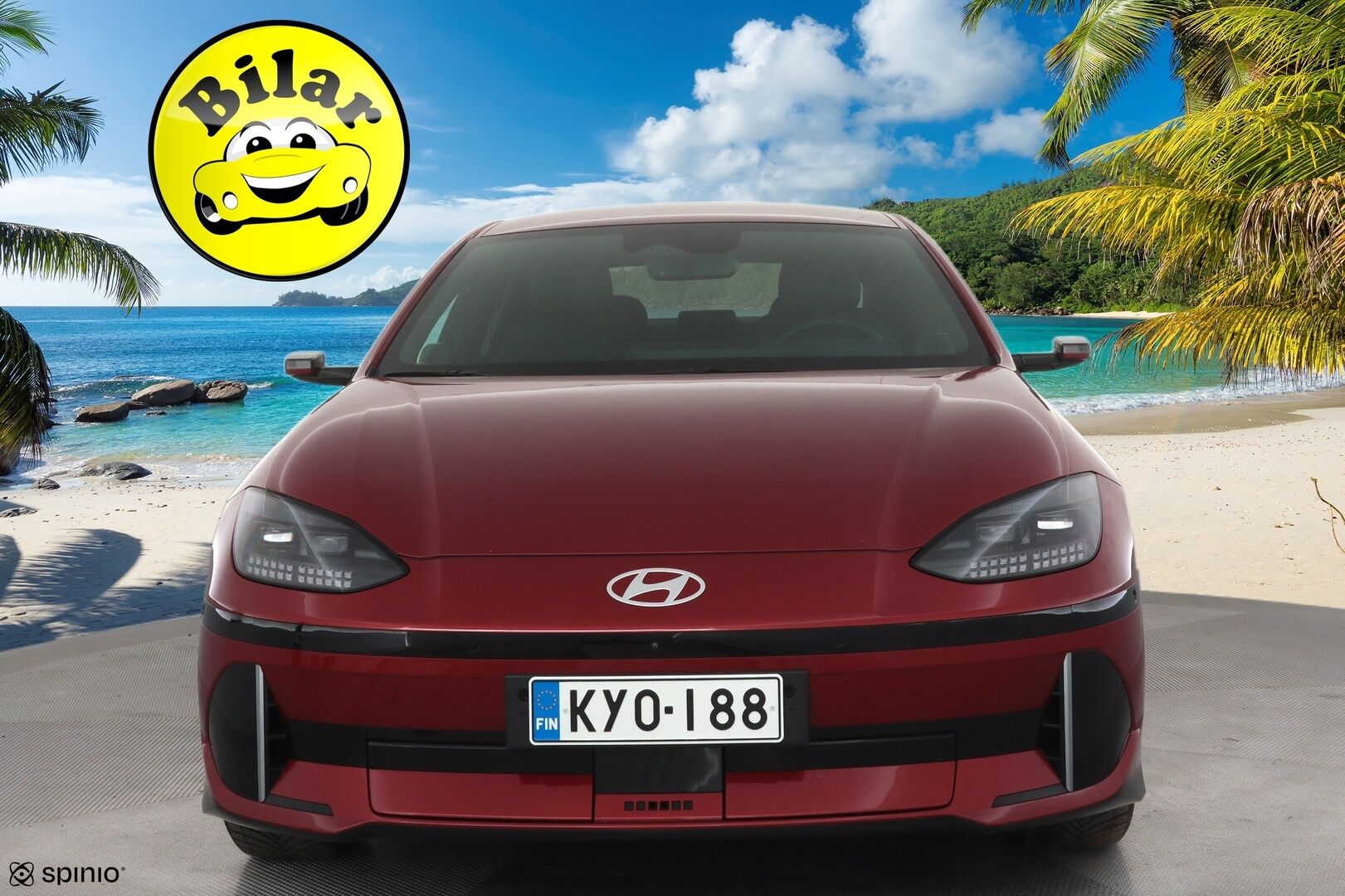 Hyundai IONIQ 6 2025 77 kWh 325 hv AWD Ultimate - | ACC | ILP | Koukku | HUD | 360° | Ilm. relax sähkönahat | BOSE | Matrix | Muistipenkki | Kamerapeilit | Lämm. ratti | Keyless | ALV |