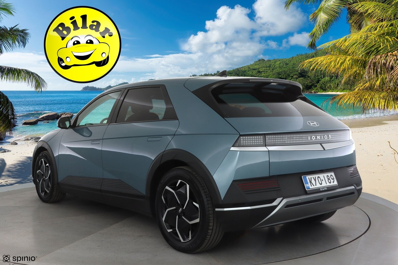 Hyundai IONIQ 5 2023 77 kWh 229 hv Style - | ACC | ILP | Sähköpenkit | Puolinahat | HDA | BSM | P.kamera ja tutkat | Sähk. takaluukku | Lämm. ratti | Lämm. takapenkit | V2L | 2x alut | 