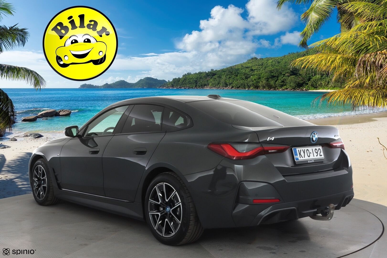 BMW I4 2024 eDrive40 Fully Charged M-Sport - | ACC | Lisälämmitin | Koukku | H/K | Widescreen | HUD | Laser Light LED | 360-Kamera | Ratinlämmitys | Merkkihuollettu | Kahdet Renkaat |