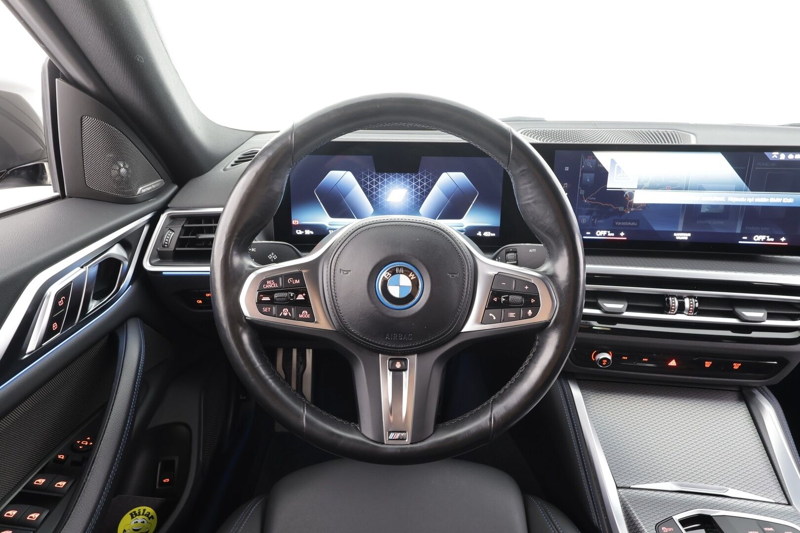BMW I4 2024 eDrive40 Fully Charged M-Sport - | ACC | Lisälämmitin | Koukku | H/K | Widescreen | HUD | Laser Light LED | 360-Kamera | Ratinlämmitys | Merkkihuollettu | Kahdet Renkaat |