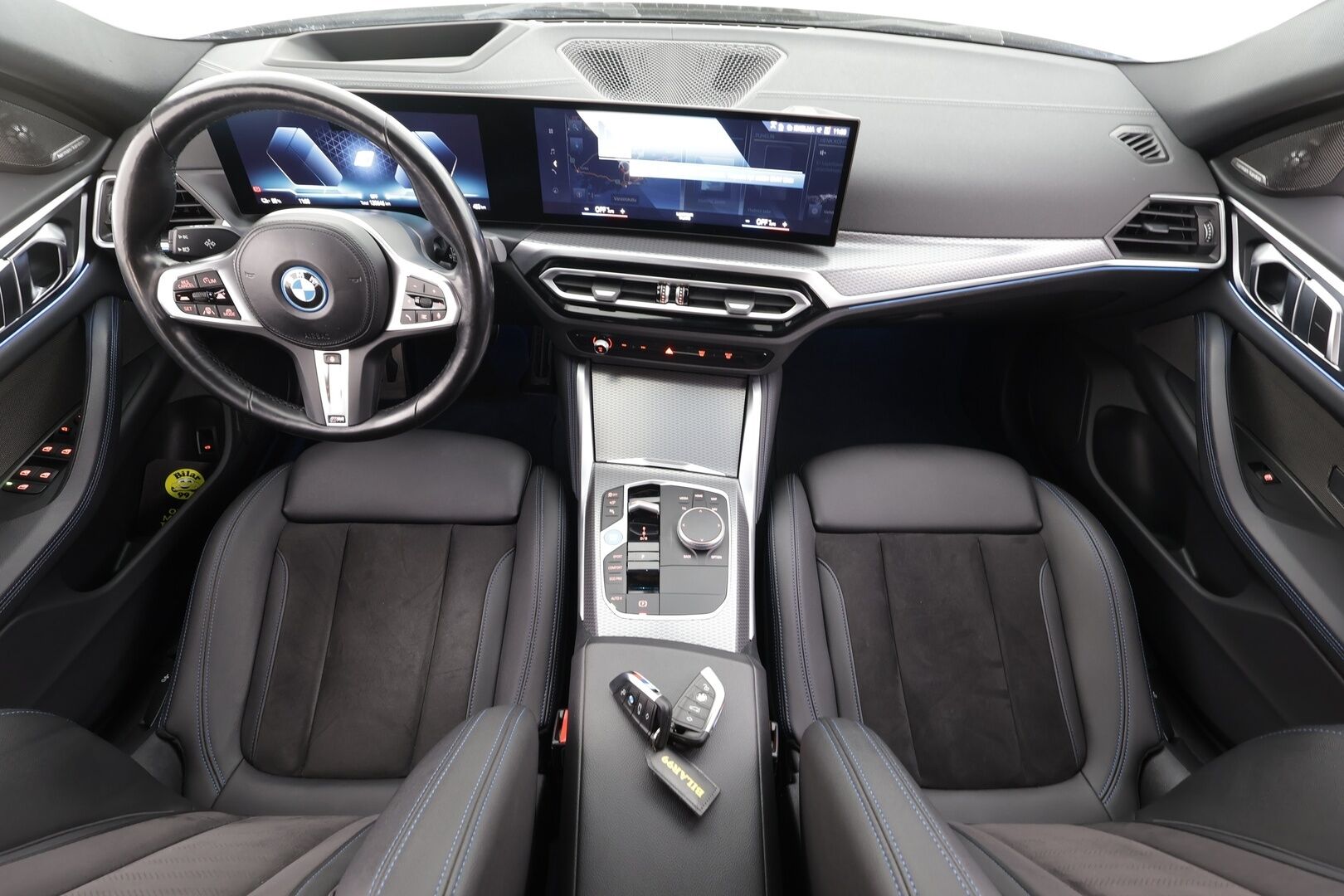 BMW I4 2024 eDrive40 Fully Charged M-Sport - | ACC | Lisälämmitin | Koukku | H/K | Widescreen | HUD | Laser Light LED | 360-Kamera | Ratinlämmitys | Merkkihuollettu | Kahdet Renkaat |