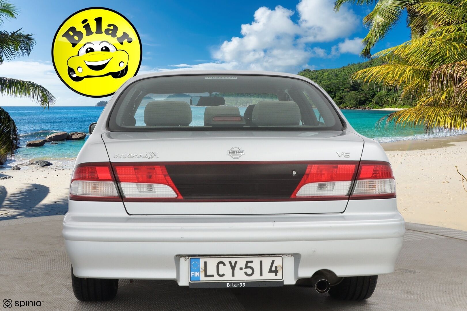 Nissan Maxima 1999 4D MAXIMA QX-V6 2.0-CAUA32/270 - Yritys outlet - Myydään vain yrityksille | Kahdet renkaat 