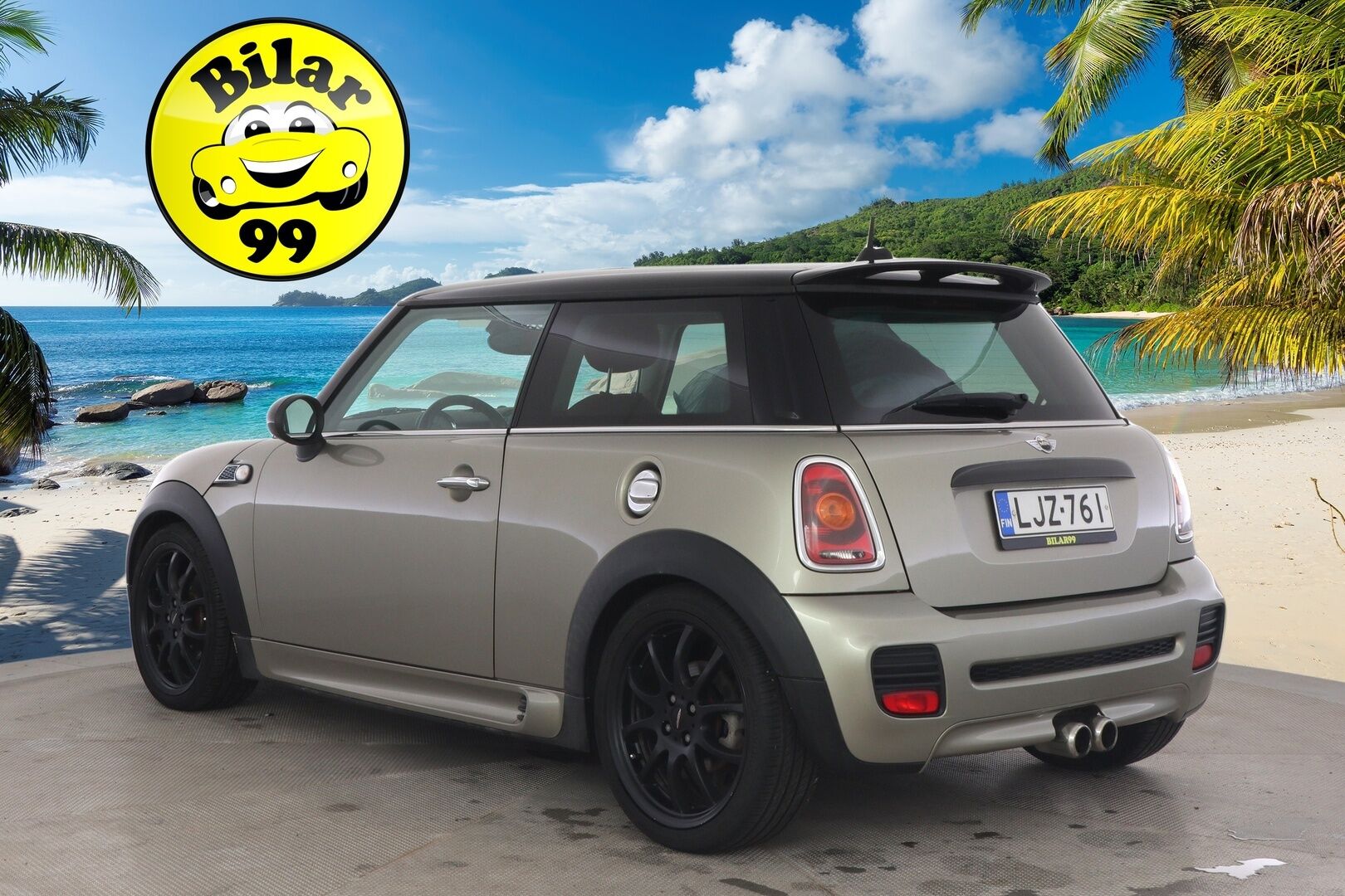 MINI Cooper S 2008 A R56 Hatchback ** Cooper Works / Lohko / Läm. Lasi / Kattoluukku / Punainen nahka - ** Myydään huutokaupat.com **