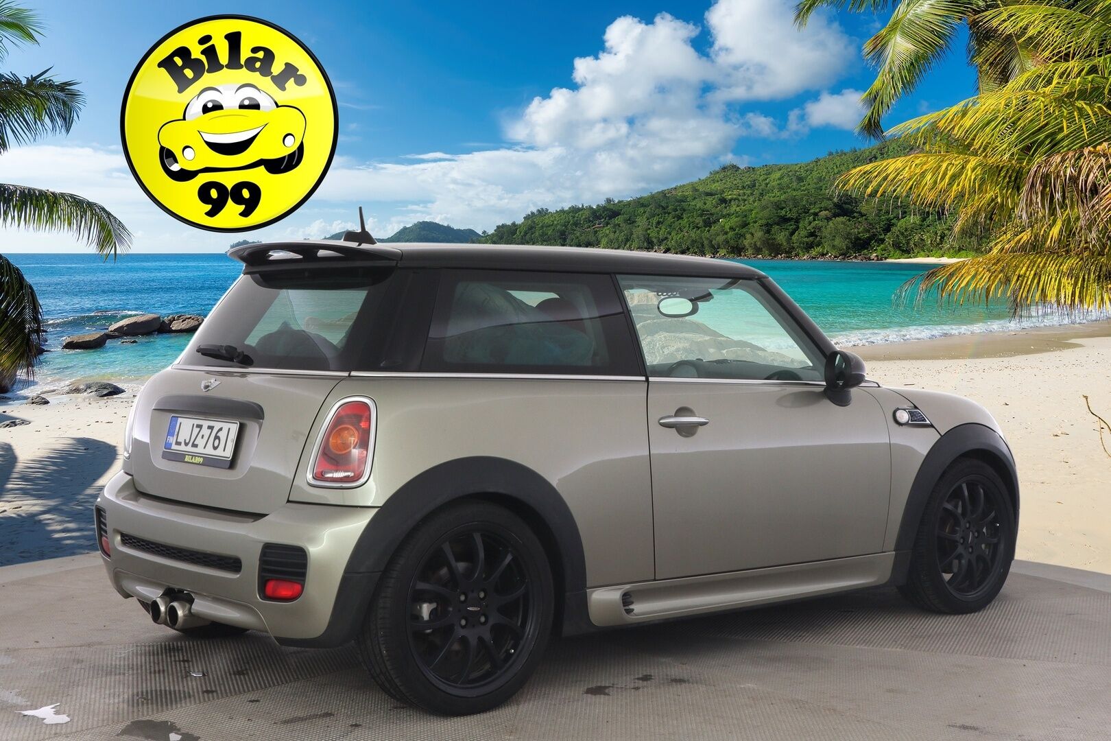 MINI Cooper S 2008 A R56 Hatchback ** Cooper Works / Lohko / Läm. Lasi / Kattoluukku / Punainen nahka - ** Myydään huutokaupat.com **
