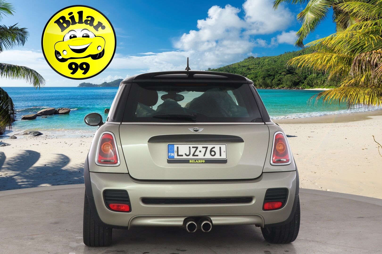 MINI Cooper S 2008 A R56 Hatchback ** Cooper Works / Lohko / Läm. Lasi / Kattoluukku / Punainen nahka - ** Myydään huutokaupat.com **