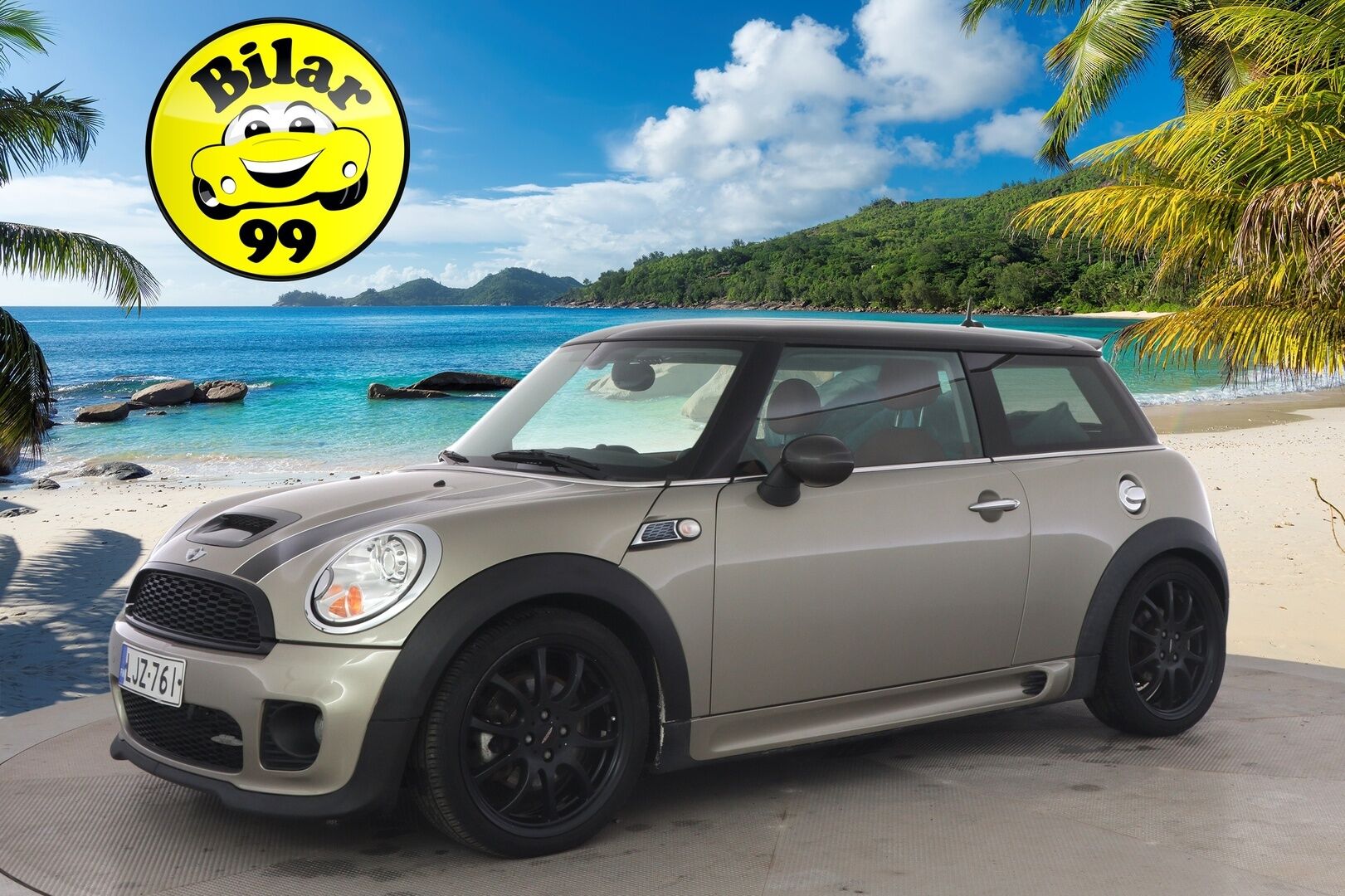 MINI Cooper S 2008 A R56 Hatchback ** Cooper Works / Lohko / Läm. Lasi / Kattoluukku / Punainen nahka - ** Myydään huutokaupat.com **