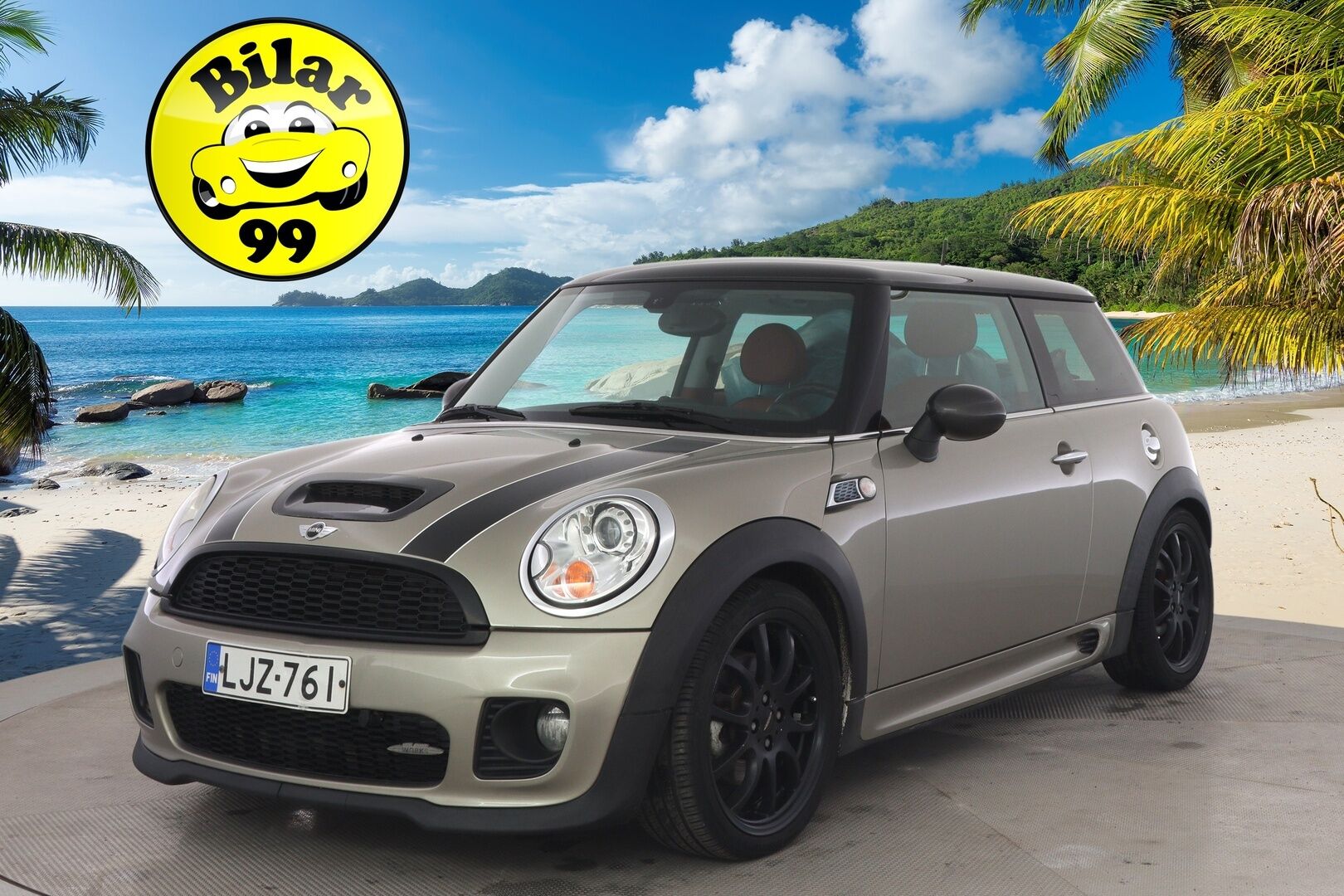 MINI Cooper S 2008 A R56 Hatchback ** Cooper Works / Lohko / Läm. Lasi / Kattoluukku / Punainen nahka - ** Myydään huutokaupat.com **