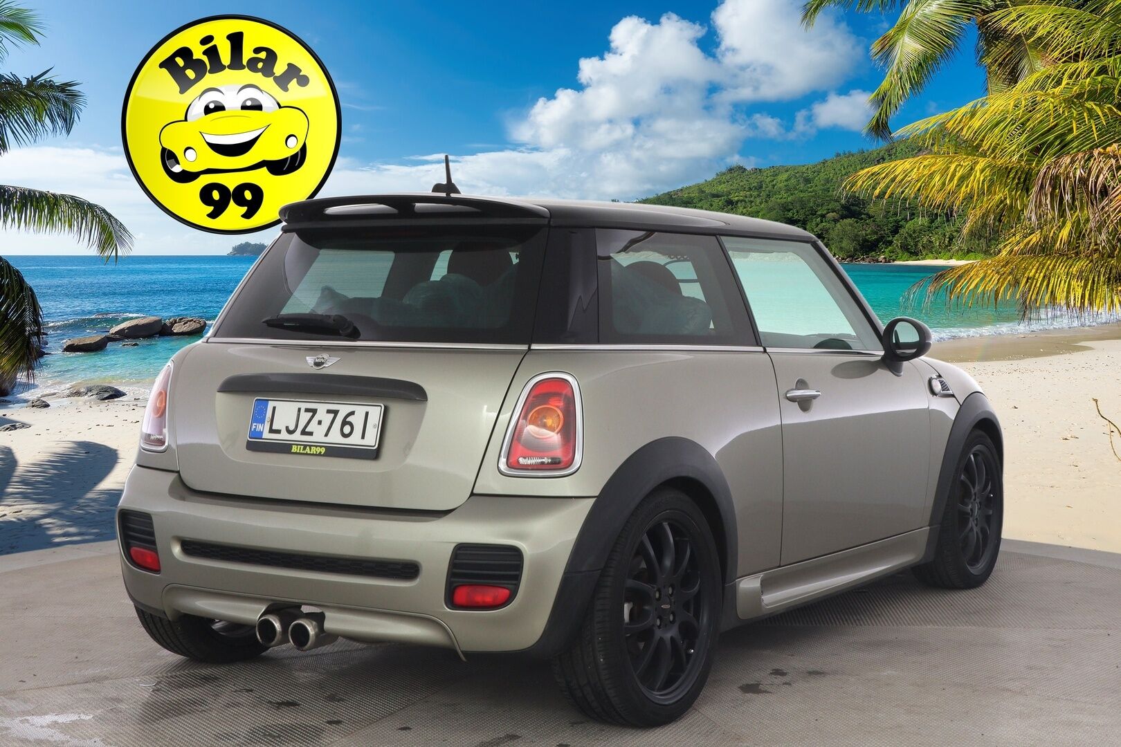MINI Cooper S 2008 A R56 Hatchback ** Cooper Works / Lohko / Läm. Lasi / Kattoluukku / Punainen nahka - ** Myydään huutokaupat.com **