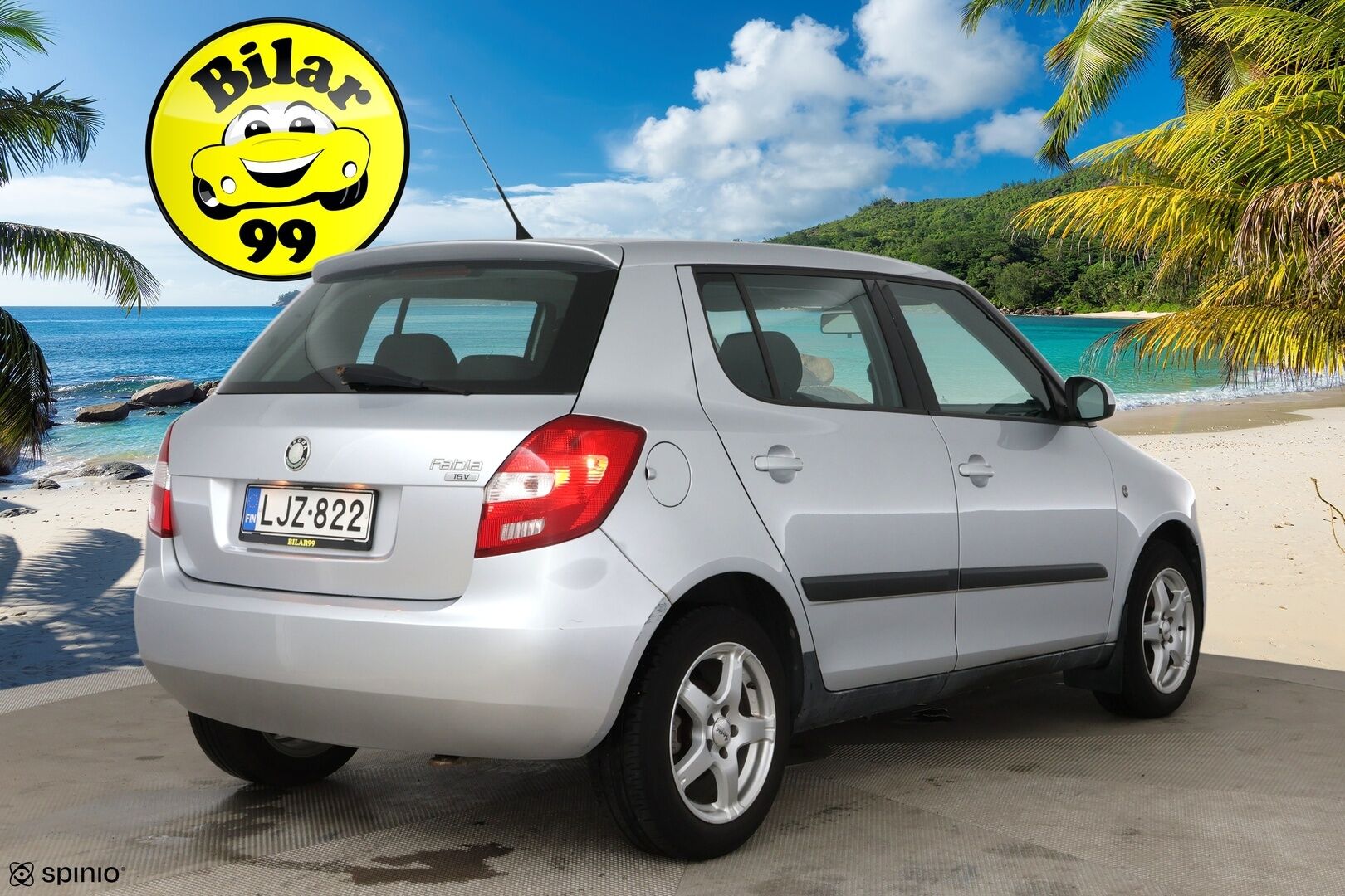 Skoda Fabia 2008 1,4 16V Ambiente / Myydään huutokaupat.com:issa!