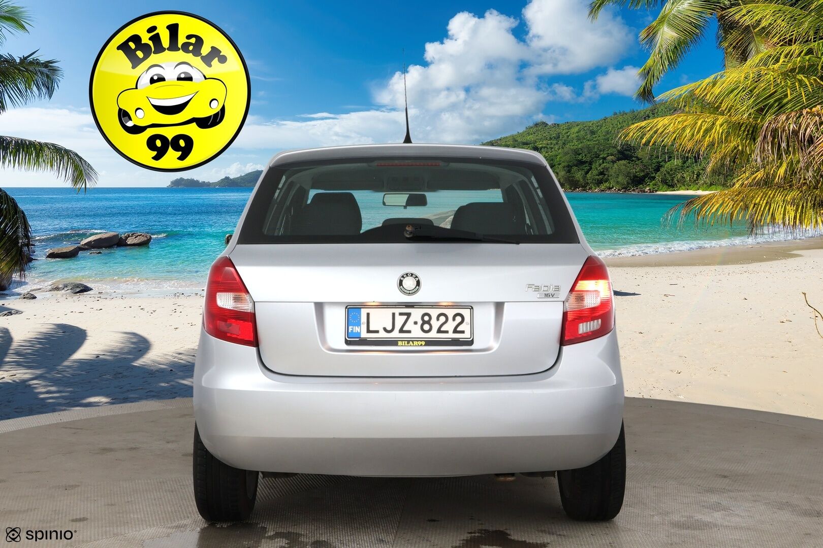 Skoda Fabia 2008 1,4 16V Ambiente / Myydään huutokaupat.com:issa!