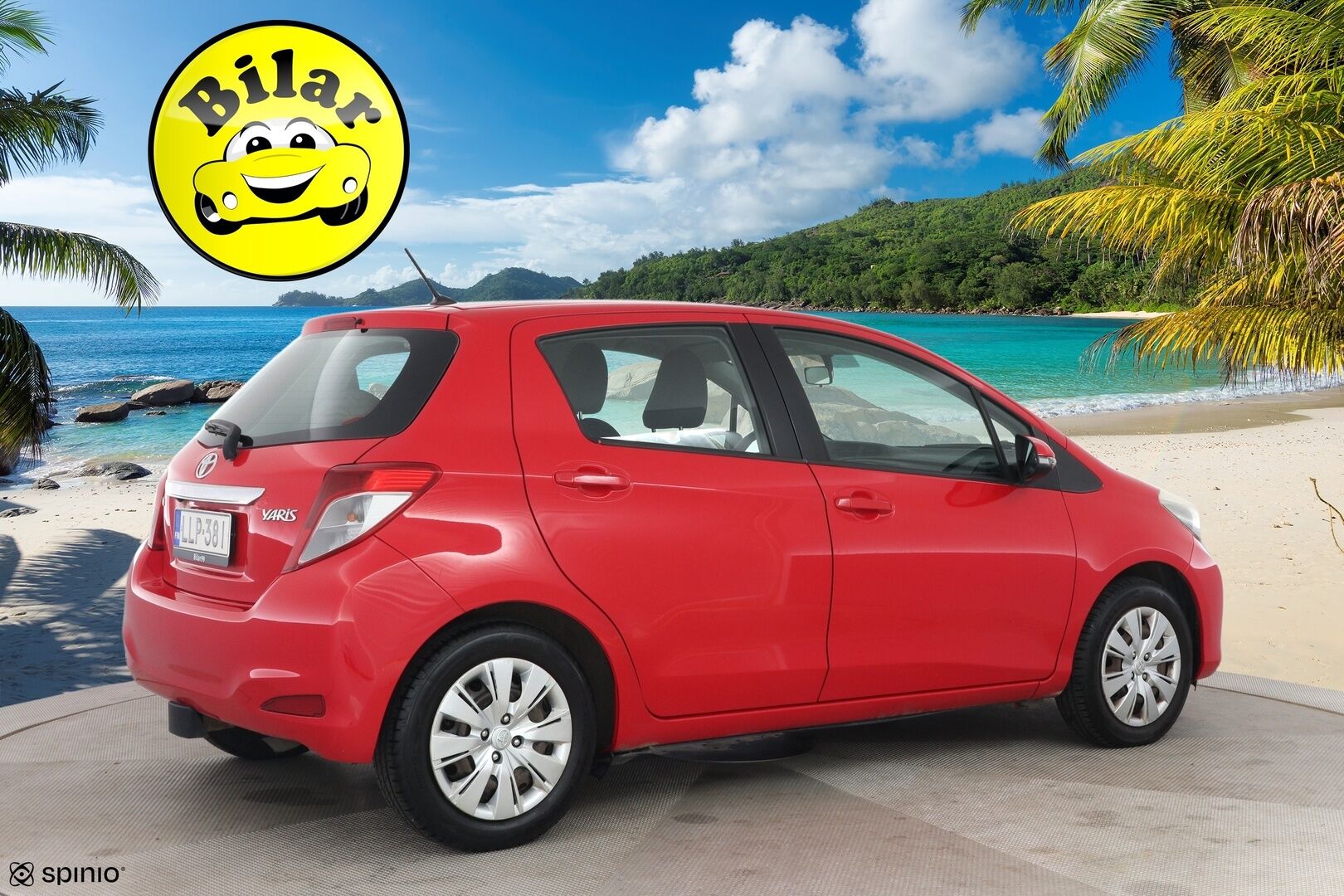 Toyota Yaris 2013 1,33 Dual VVT-i Linea Sol 5ov - Suomi-auto | P-Kamera | Navi | 2x Renkaat