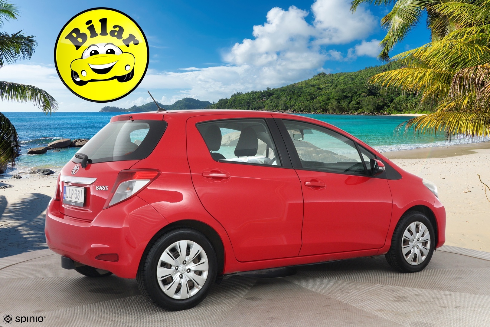 Toyota Yaris 2013 1,33 Dual VVT-i Linea Sol 5ov - Suomi-auto | P-Kamera | Navi | 2x Renkaat - KORKO VAIN 3,99 %