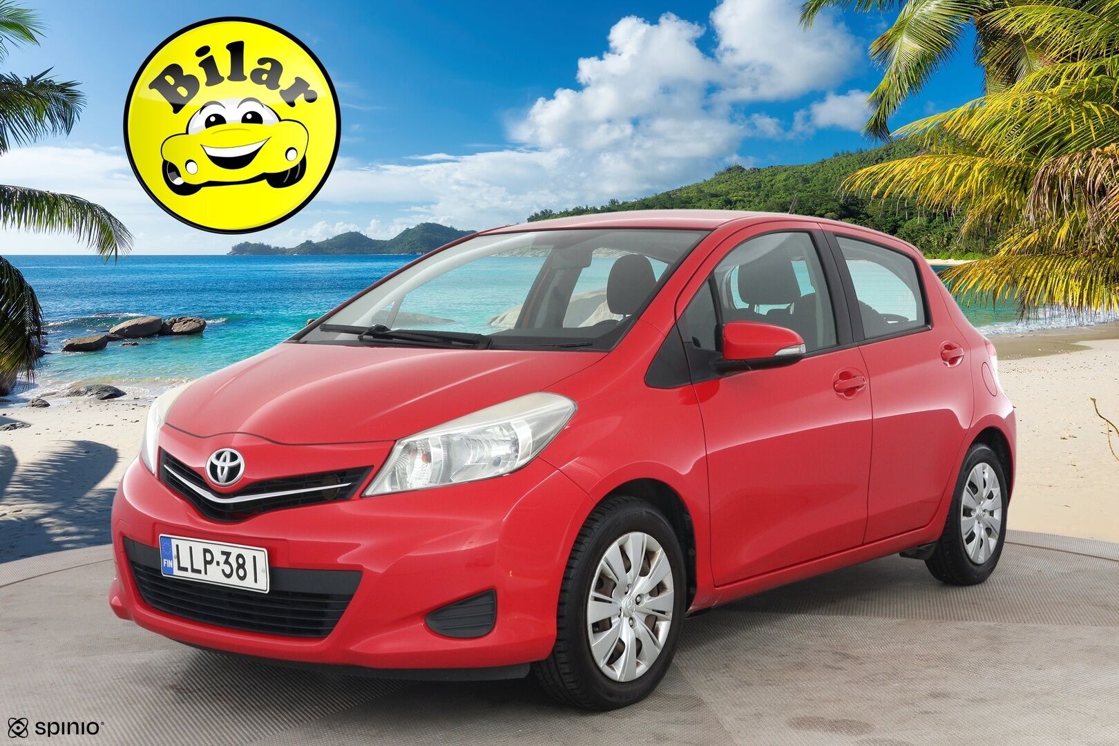 Toyota Yaris 2013 1,33 Dual VVT-i Linea Sol 5ov - Suomi-auto | P-Kamera | Navi | 2x Renkaat