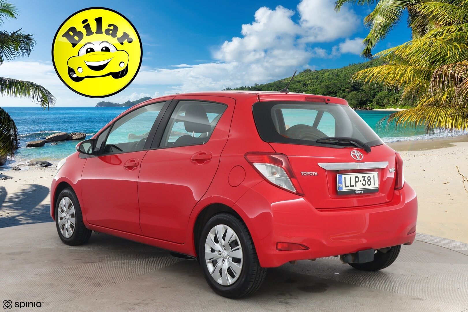 Toyota Yaris 2013 1,33 Dual VVT-i Linea Sol 5ov - Suomi-auto | P-Kamera | Navi | 2x Renkaat