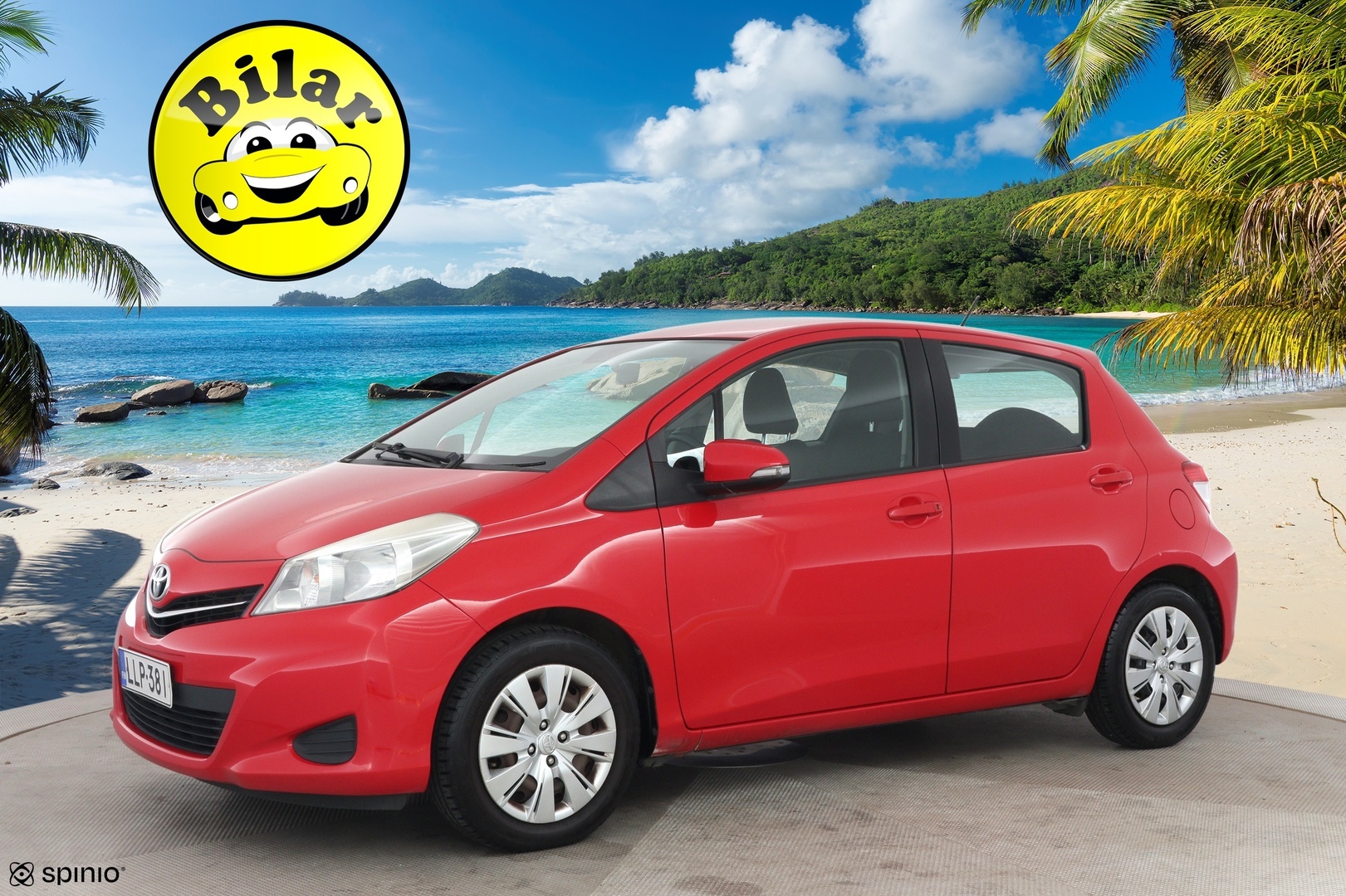 Toyota Yaris 2013 1,33 Dual VVT-i Linea Sol 5ov - Suomi-auto | P-Kamera | Navi | 2x Renkaat - KORKO VAIN 3,99 %