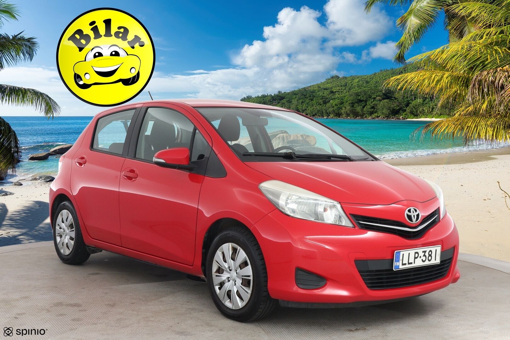Toyota Yaris 2013 1,33 Dual VVT-i Linea Sol 5ov - Suomi-auto | P-Kamera | Navi | 2x Renkaat