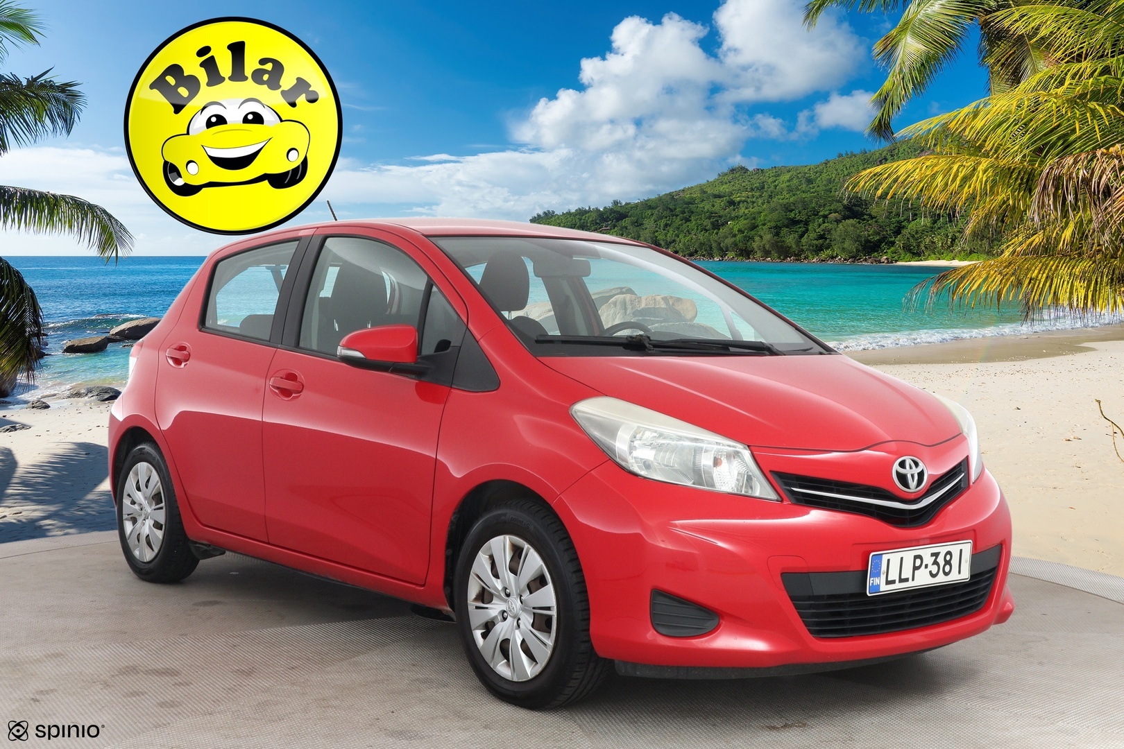 Toyota Yaris 2013 1,33 Dual VVT-i Linea Sol 5ov - Suomi-auto | P-Kamera | Navi | 2x Renkaat - KORKO VAIN 3,99 %