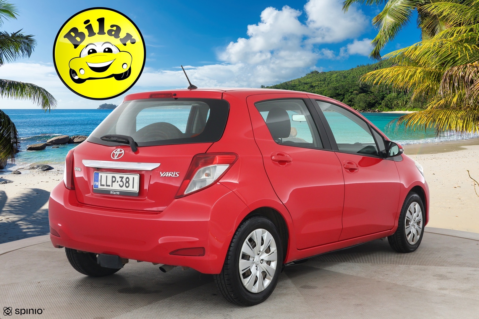 Toyota Yaris 2013 1,33 Dual VVT-i Linea Sol 5ov - Suomi-auto | P-Kamera | Navi | 2x Renkaat - KORKO VAIN 3,99 %