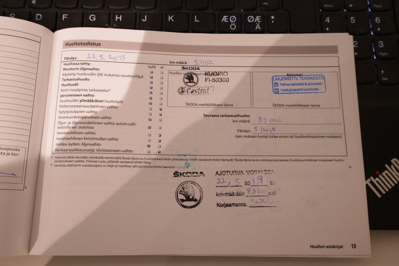 Skoda Octavia 2013 Combi 2,0 TDI 140 4x4 Experience DSG *Myydään Huutokaupat.com*