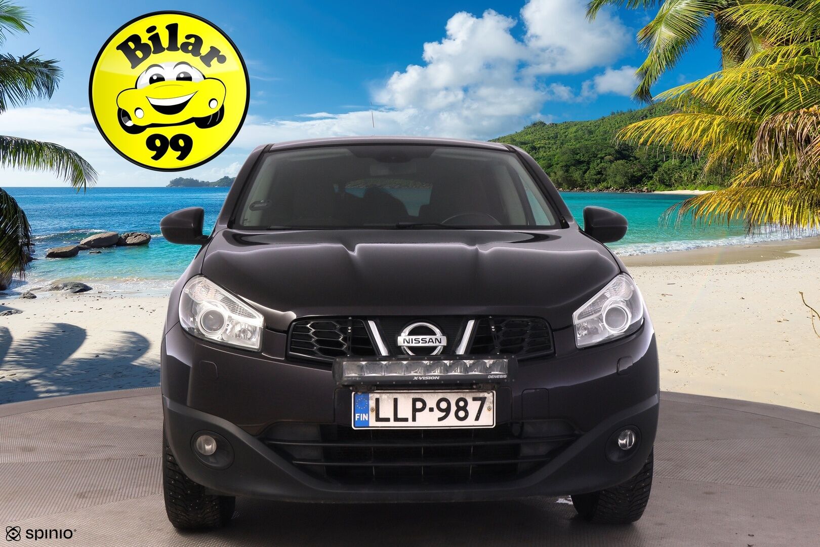Nissan Qashqai 2013 1,6L Acenta 2WD *Vakkari / Lohko.S.Pistoke / Tutkat / Suomi-auto* - Juuri leimattu / Lähes uudet nastat / Kahdet oem alut / Upean värinen! 