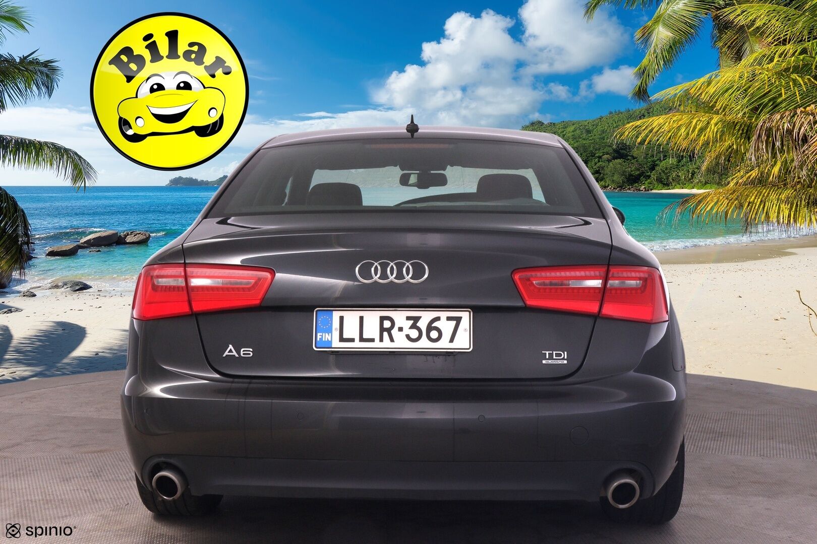 Audi A6 2012 Sedan 3,0 V6 TDI 150 kW quattro Edition S tronic - Tämä auto myydään Huutokaupat.com - | Webasto | Ilma-alusta | Vakkari | MMI | Tutkat | Suomi-auto |
