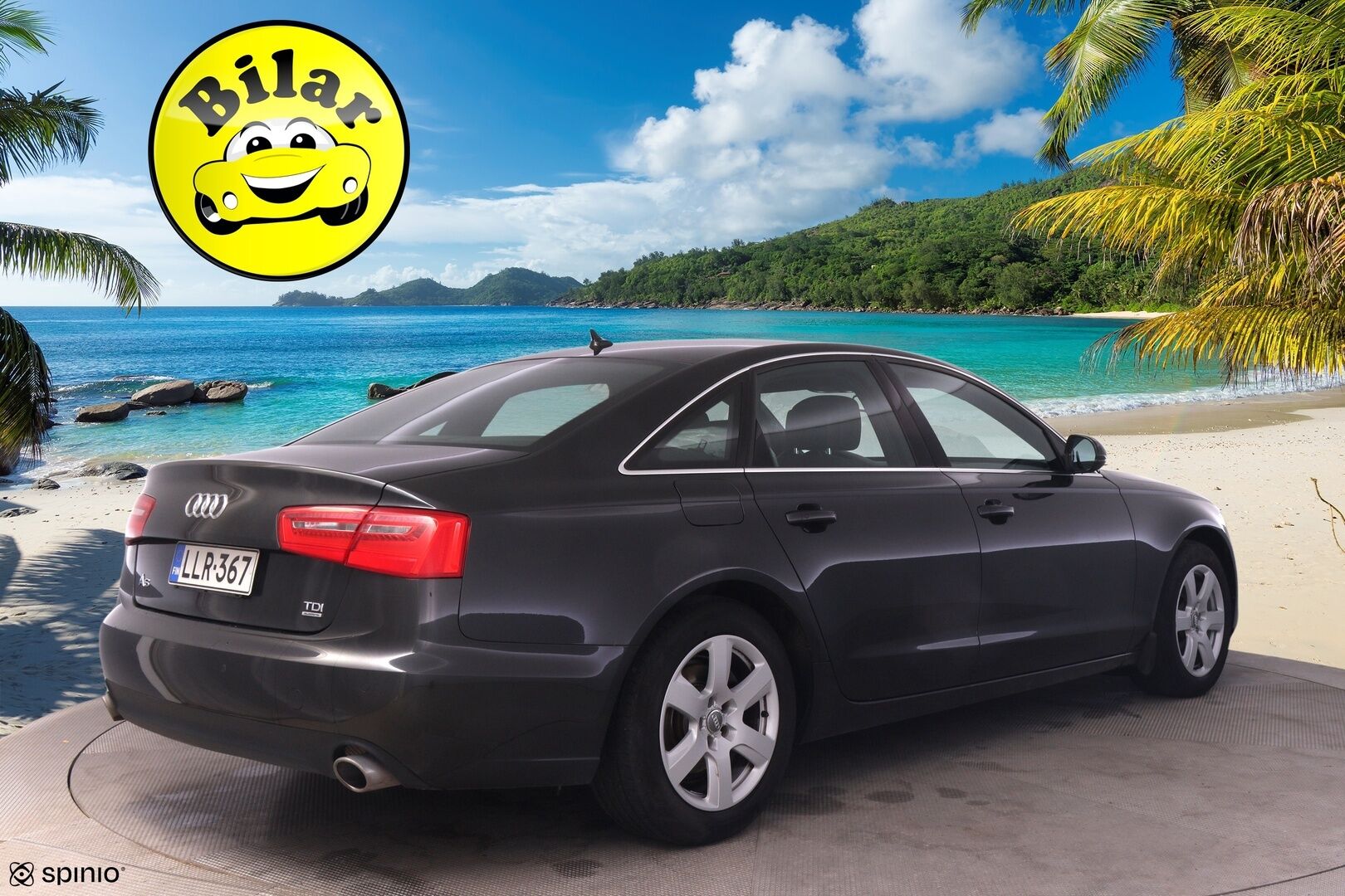 Audi A6 2012 Sedan 3,0 V6 TDI 150 kW quattro Edition S tronic - Tämä auto myydään Huutokaupat.com - | Webasto | Ilma-alusta | Vakkari | MMI | Tutkat | Suomi-auto |