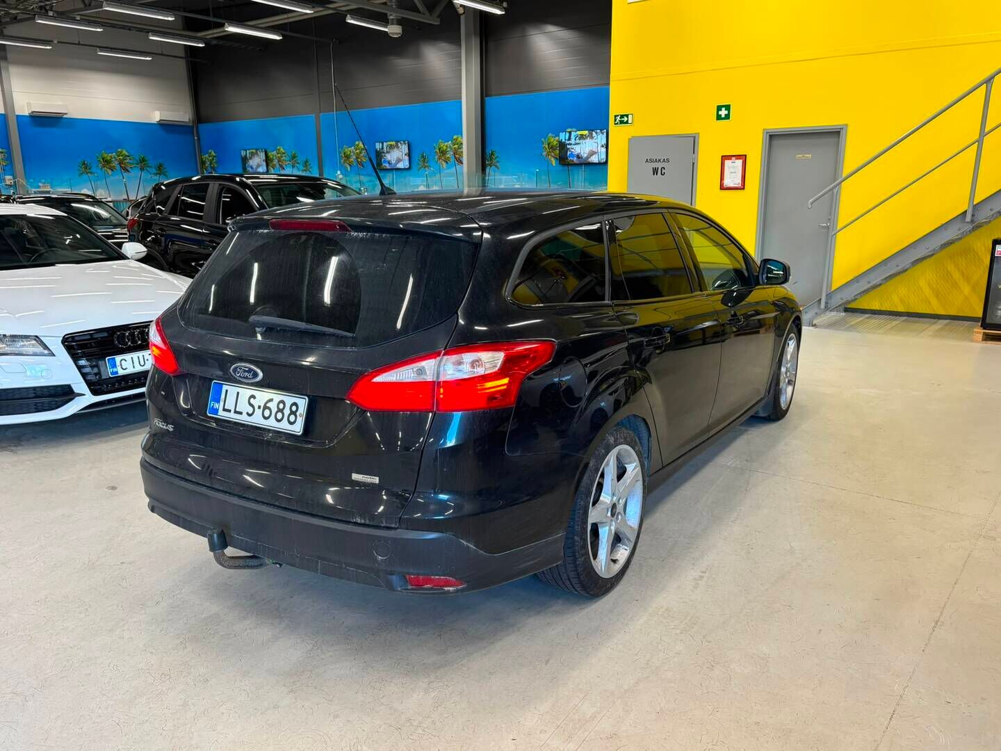 Ford Focus 2012 1,0 EcoBoost 125 hv Start/Stop Titanium M6 Wagon *Myydään huutokaupat.com* - *Myydään huutokaupat.com*