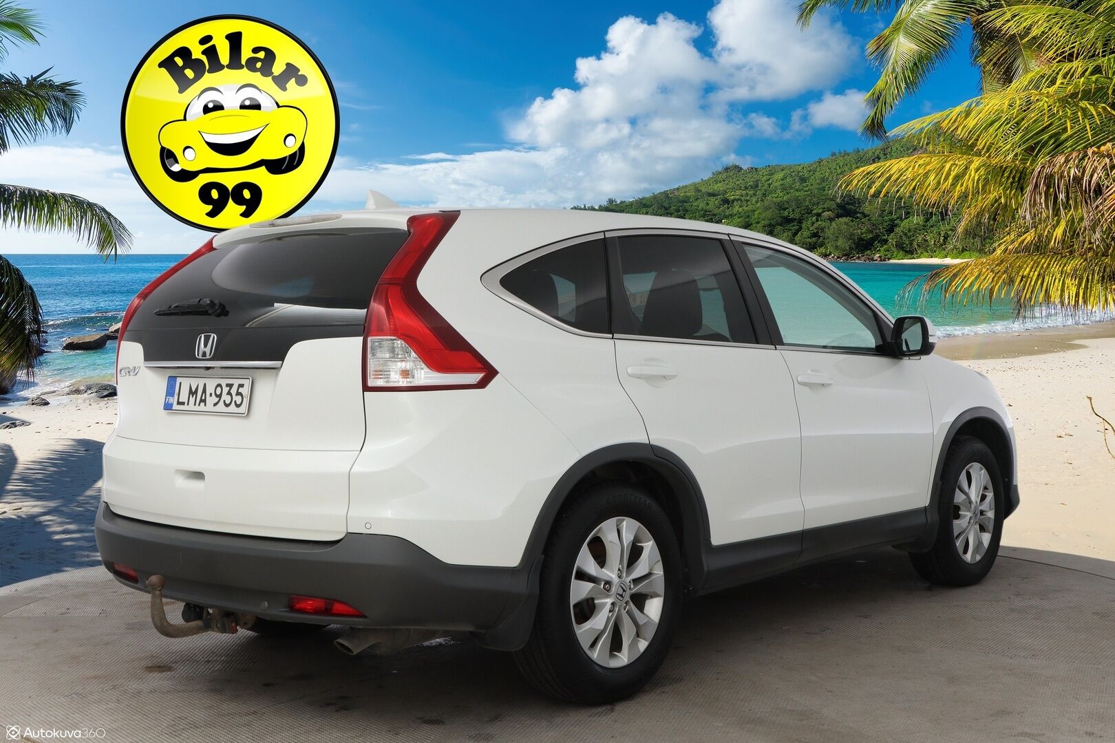 Honda CR-V 2013 Diesel Elegance - 1Om Suomiauto / P.Kamera / Koukku / Vakkari / Lohko / Merkkihuollettu / LED-Lisävalot