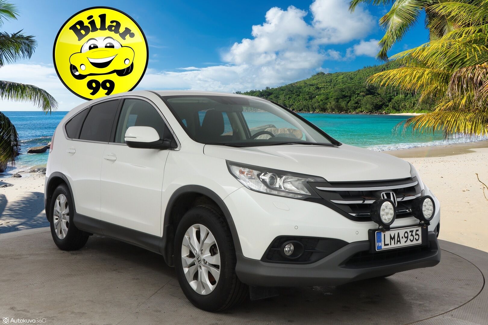 Honda CR-V 2013 Diesel Elegance - 1Om Suomiauto / P.Kamera / Koukku / Vakkari / Lohko / Merkkihuollettu / LED-Lisävalot