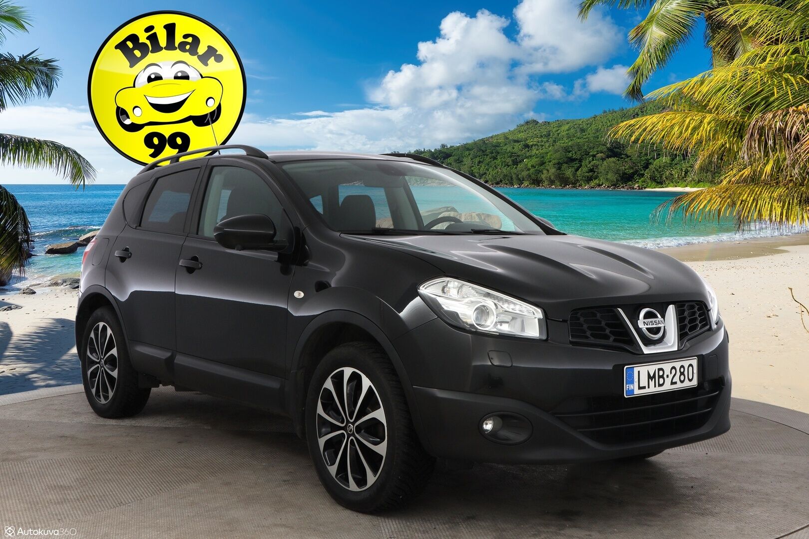 Nissan Qashqai 2013 1,6L Stop / Start System Style 360 2WD 5M/T AVM - Suomiauto / Vetokoukku / 360-Kamera / Navi / Vakkari / Xenon / Puolinahkasisusta / Lasikatto / Hyvät varusteet!